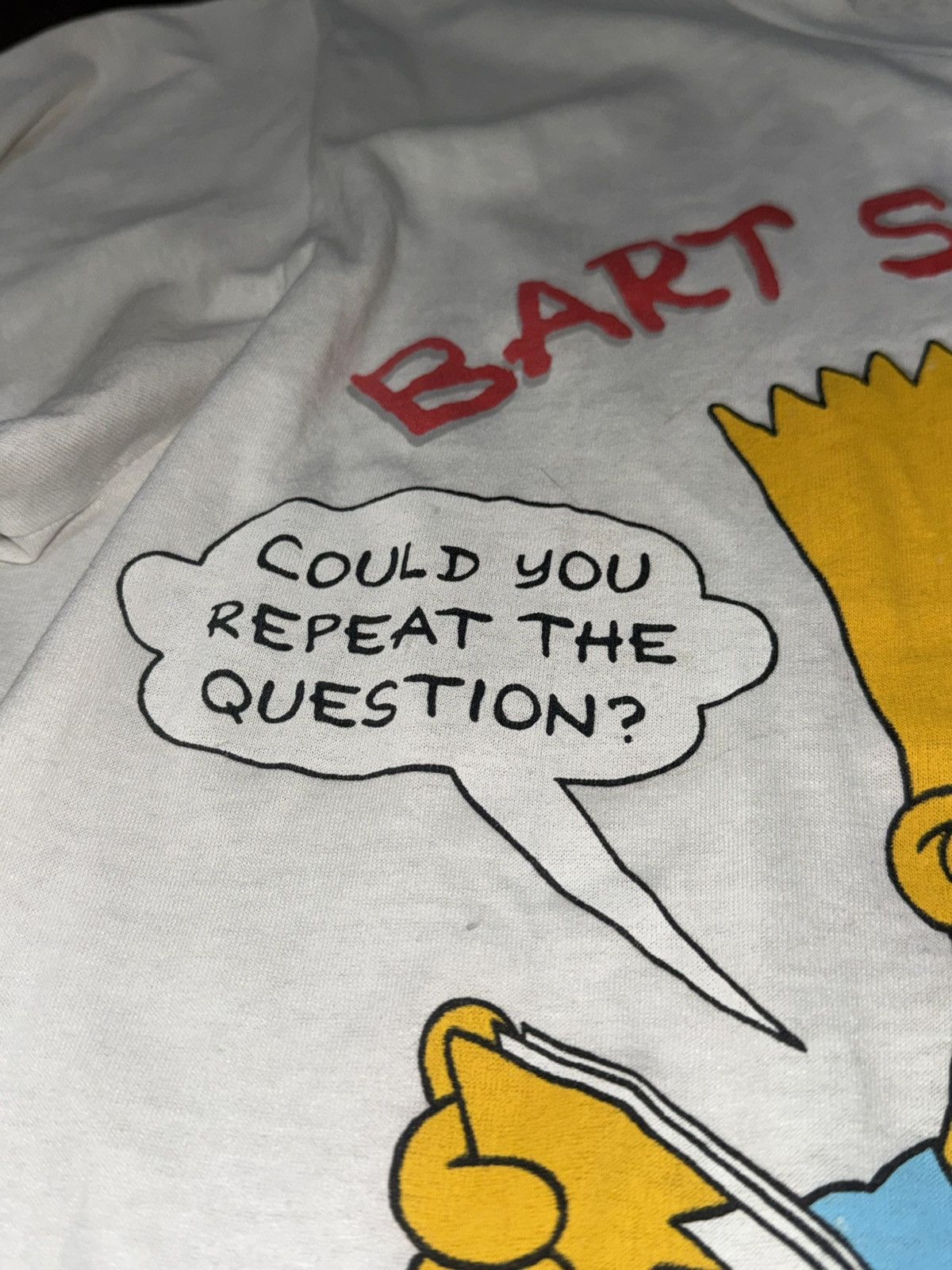 Vintage Vintage 1989 the simpsons Bart radioactiveman Size US L / EU 52-54 / 3 - 4 Thumbnail