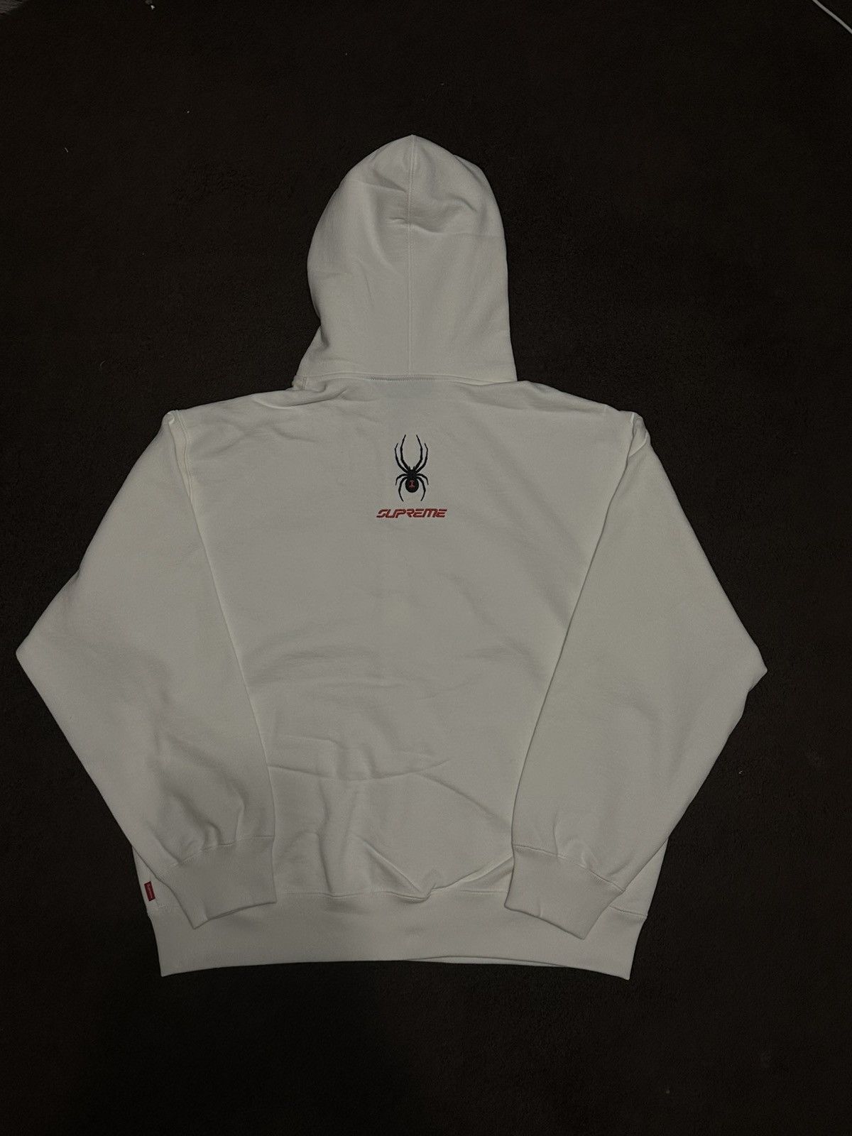 Spyder × Supreme Supreme Spyder Zip Up Hooded Sweatshirt White (Size Medium) Size US M / EU 48-50 / 2 - 2 Thumbnail