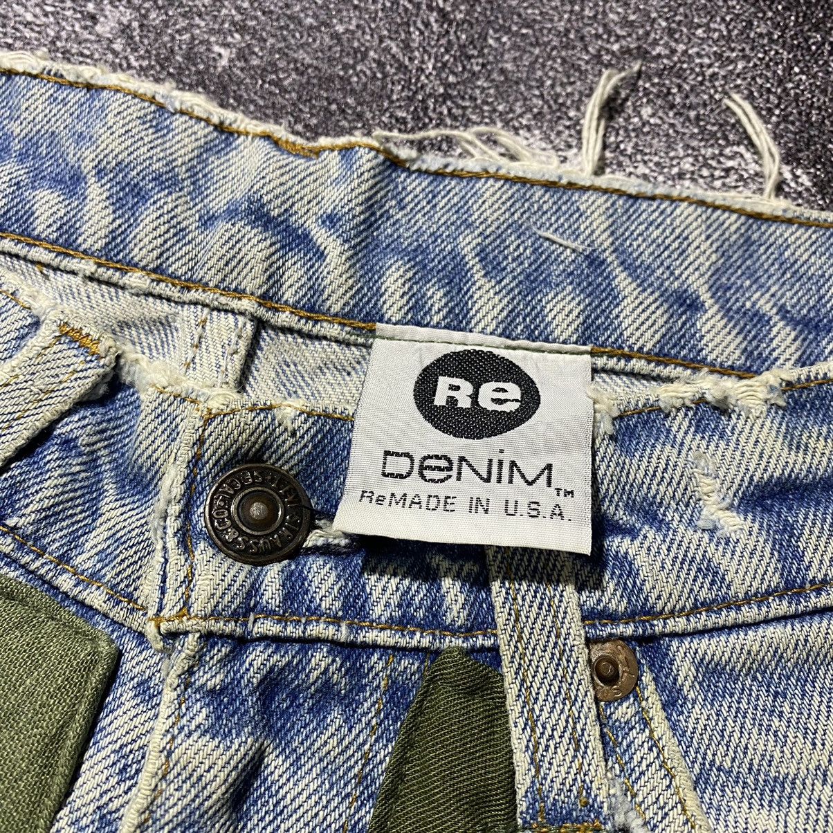 LVC × Levi's × Levi's Vintage Clothing 2000s Vintage Levi’s Reworked by Re Denim Usa Made Size US 32 / EU 48 - 5 Thumbnail