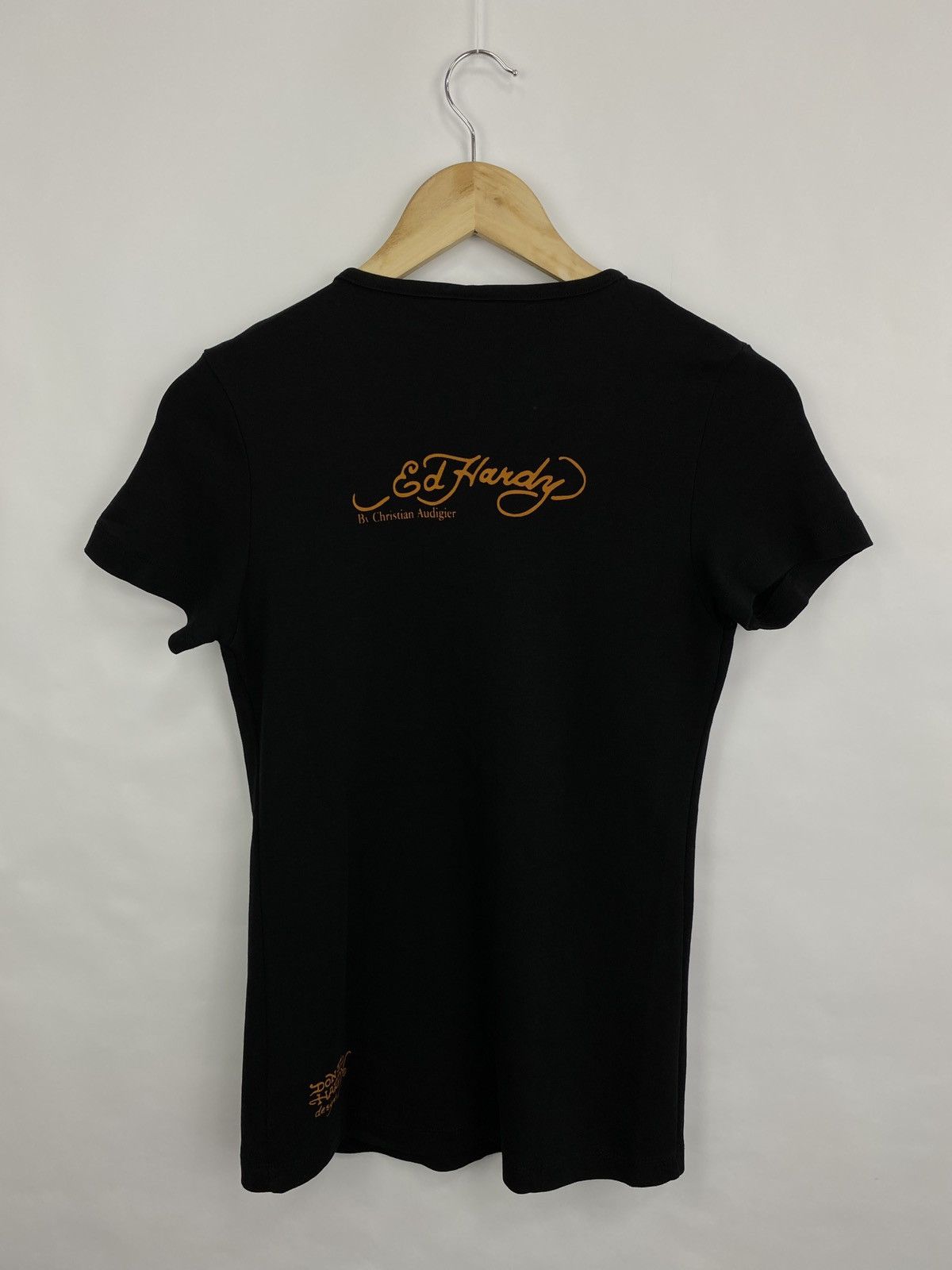 Ed Hardy 🇺🇸 Vintage Ed Hardy Christian Audigier Y2K T-Shirt Rare Size M / US 6-8 / IT 42-44 - 7 Thumbnail