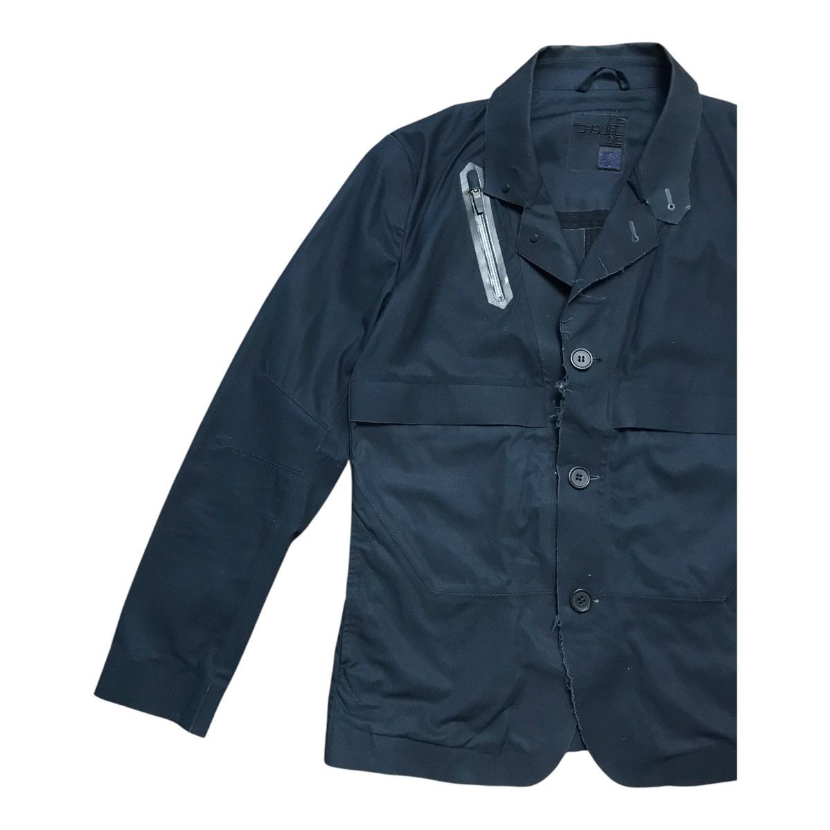 Marithe + Francois Girbaud Marithe Francois Girbaud Navy Blue Waterproof Jacket Size US S / EU 44-46 / 1 - 2 Thumbnail