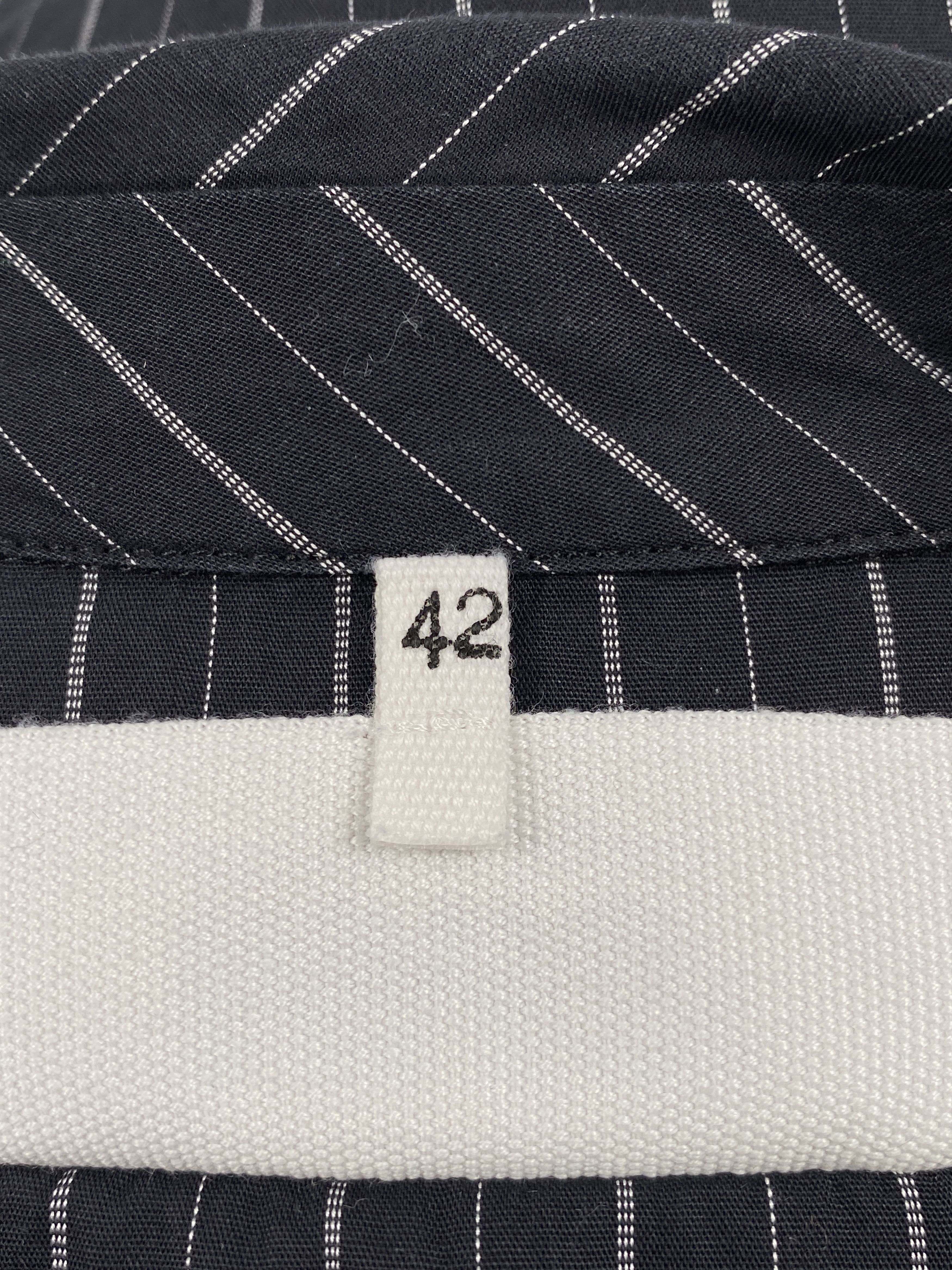 Maison Margiela MM6 Striped Wrap Shirt Size M / US 6-8 / IT 42-44 - 11 Thumbnail