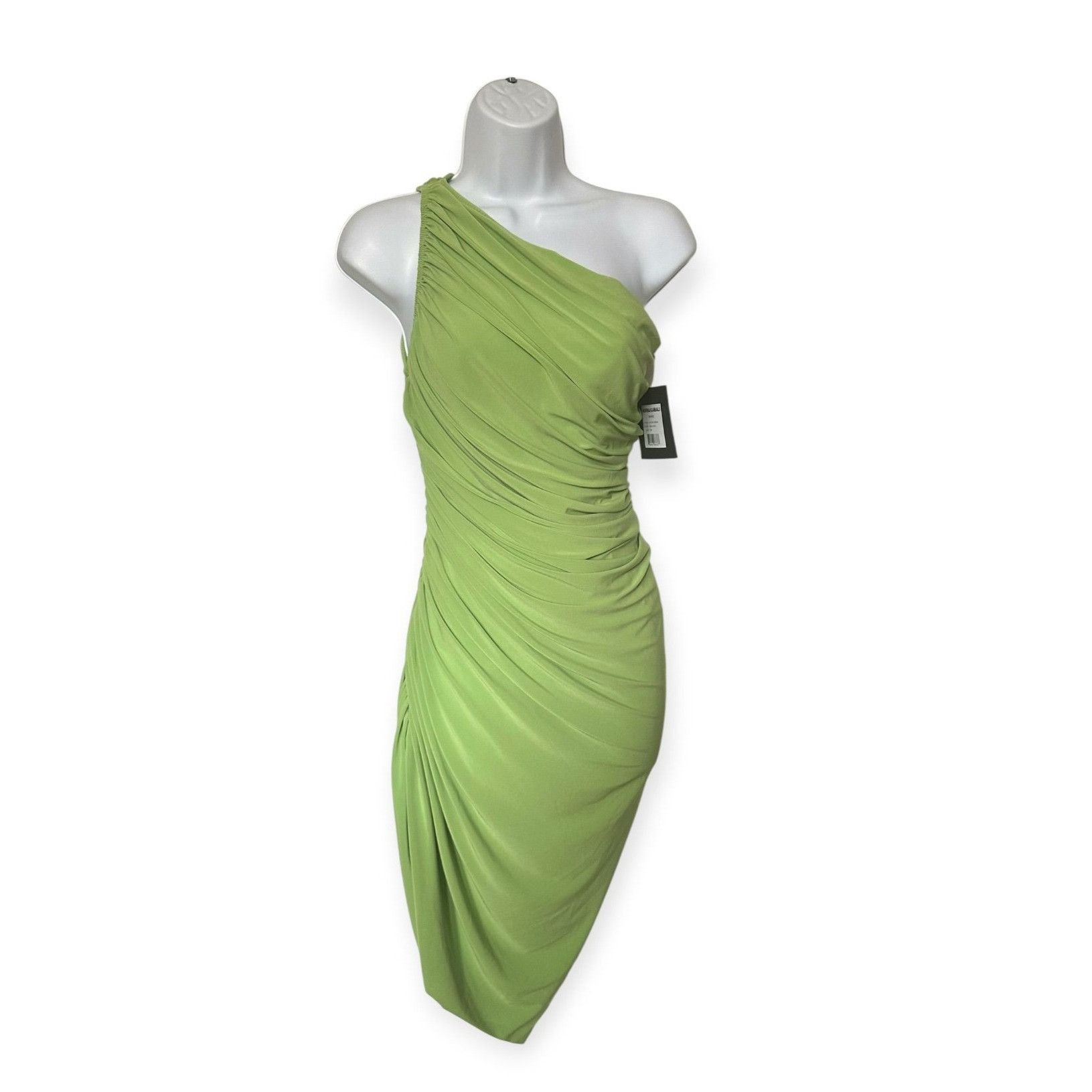 Norma Kamali Norma Kamali Diana Dress, Gemini Green, Size S, NWT Size S / US 4 / IT 40 - 1 Thumbnail