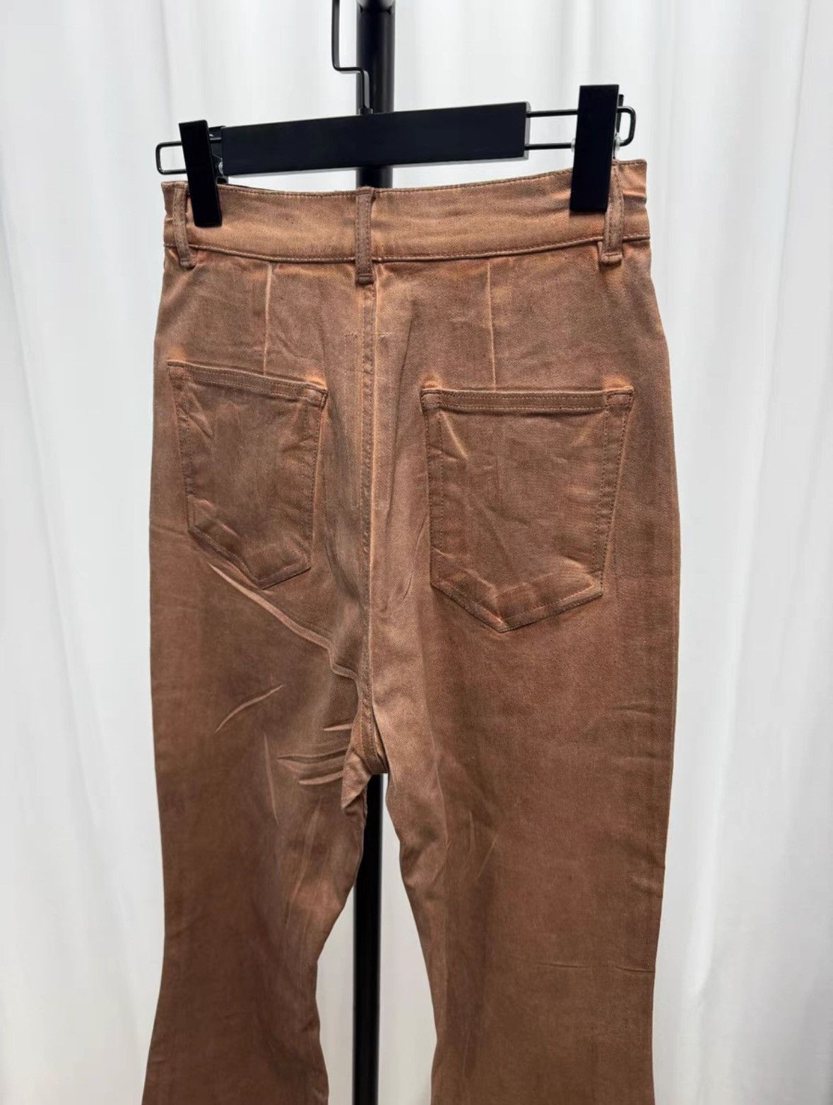 Rick Owens Rick Owens Mud-dyed Flared Pants Size US 28 / EU 44 - 7 Thumbnail