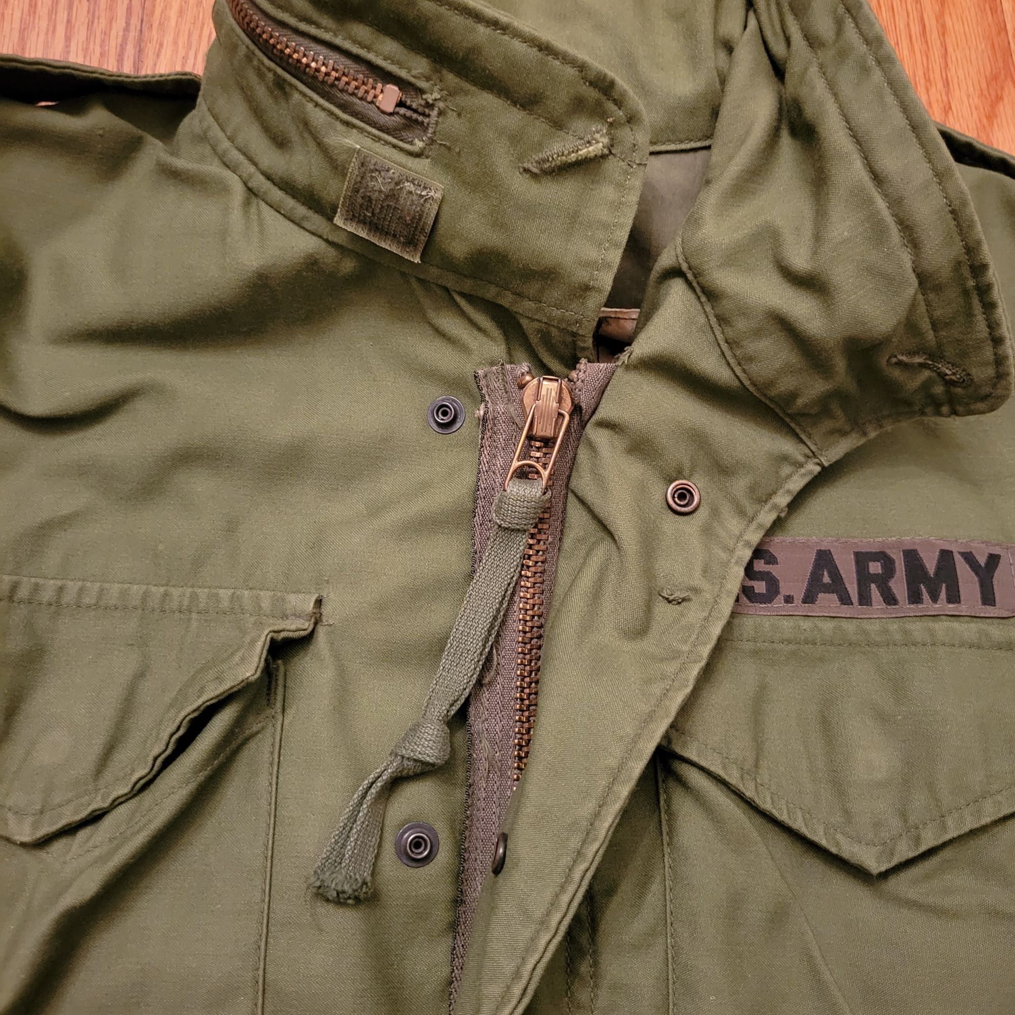 Other US Army M65 Cold Weather Field Coat Green S Long Vietnam 60s Size US S / EU 44-46 / 1 - 13 Thumbnail