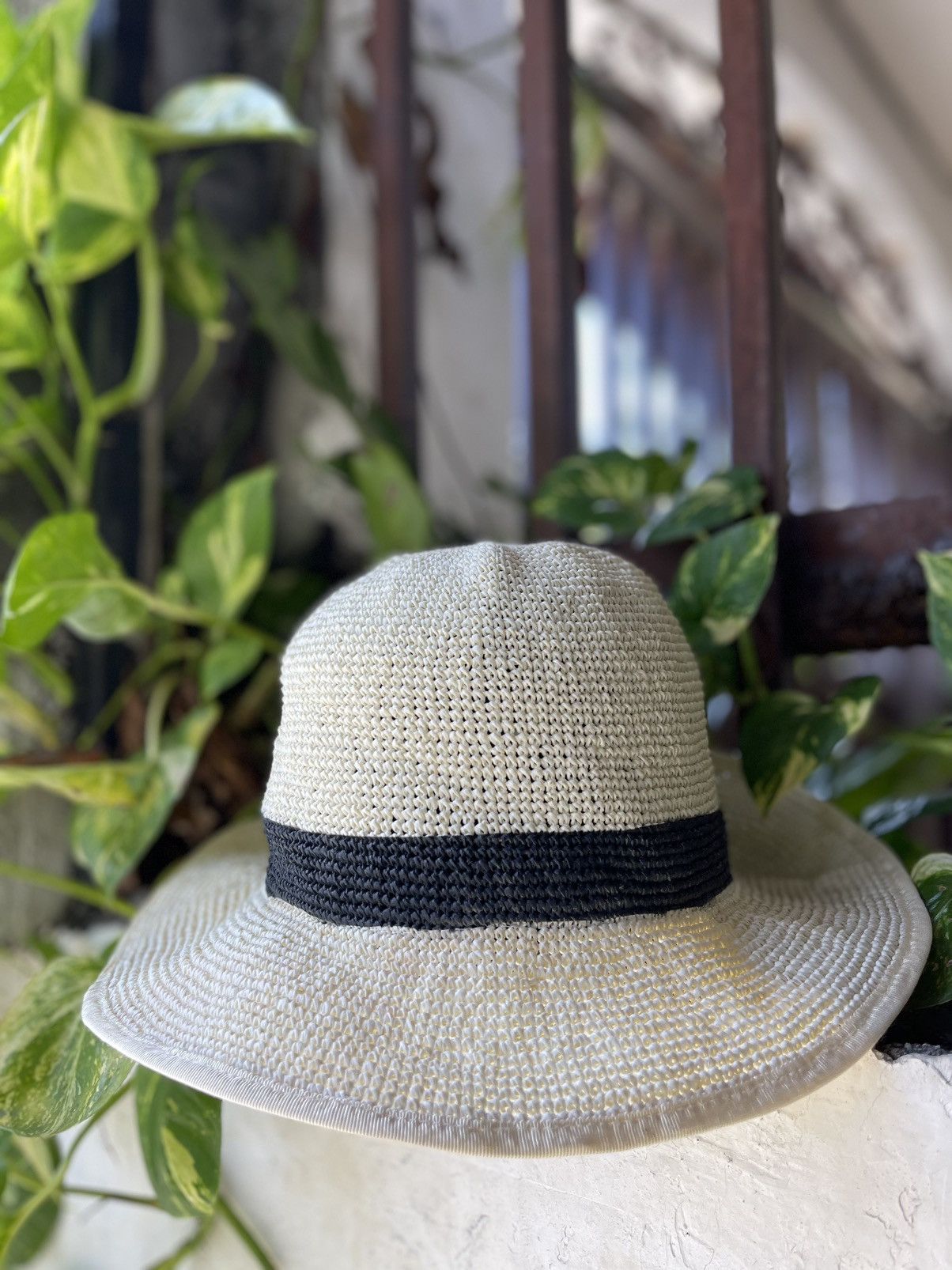 CA4LA × Maison MIHARA YASUHIRO Rare Miharayasuhiro x CA4LA Straw Hat Size ONE SIZE - 1 Thumbnail