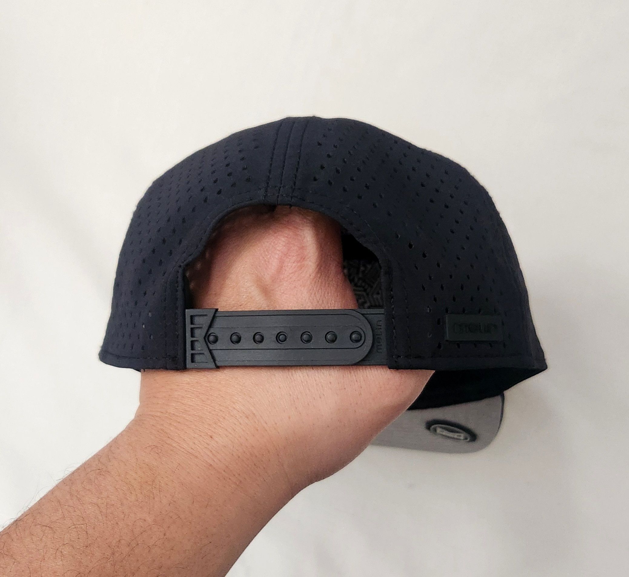 melin NOBULL JUST THE HORNS BLACK MESH TRUCKER SNAPBACK ADJUSTABLE Size ONE SIZE - 3 Thumbnail