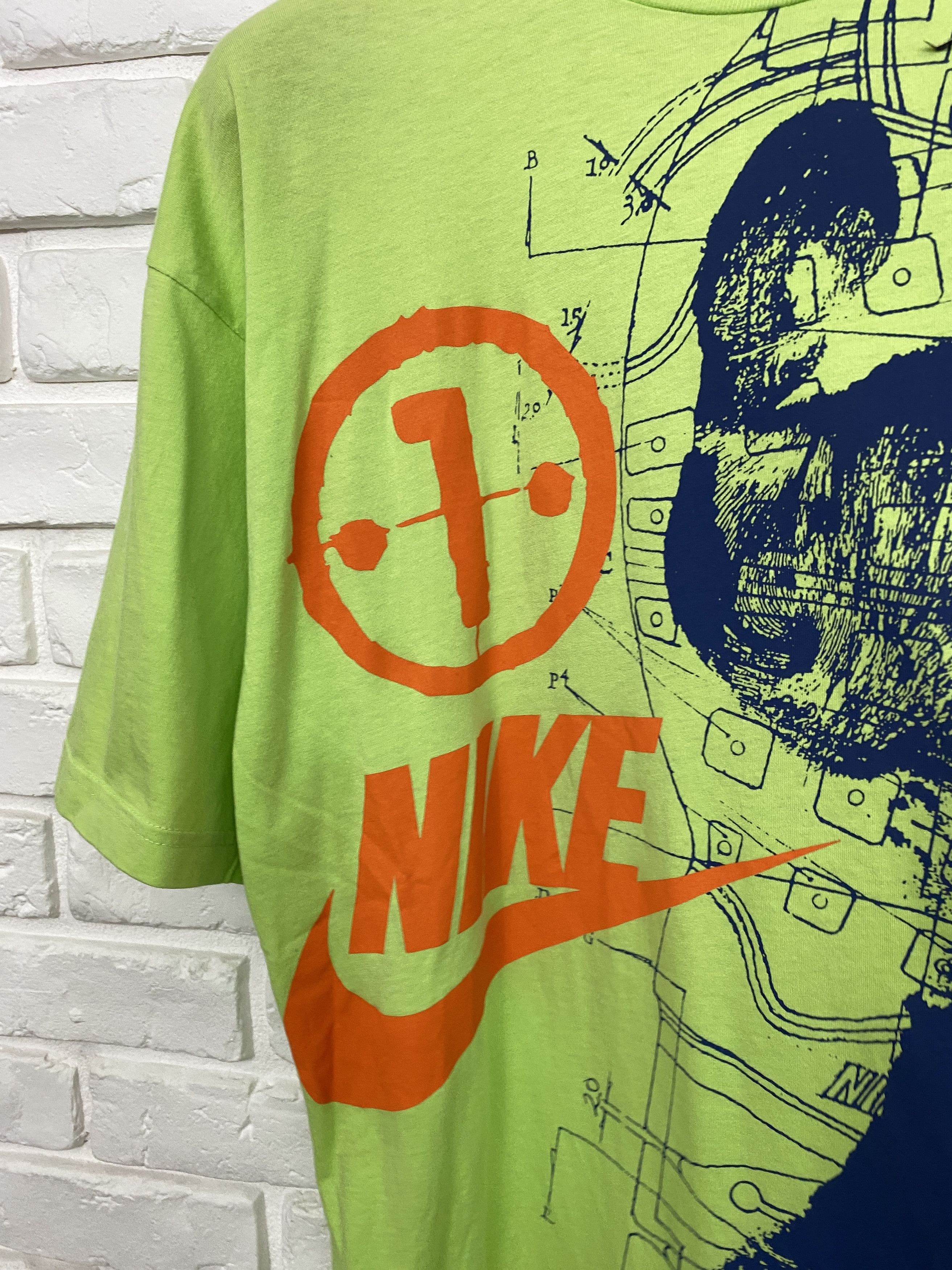 Nike Men's Nike T-Shirt Short Sleeve Big Logo Footprint Size L Size US L / EU 52-54 / 3 - 3 Thumbnail