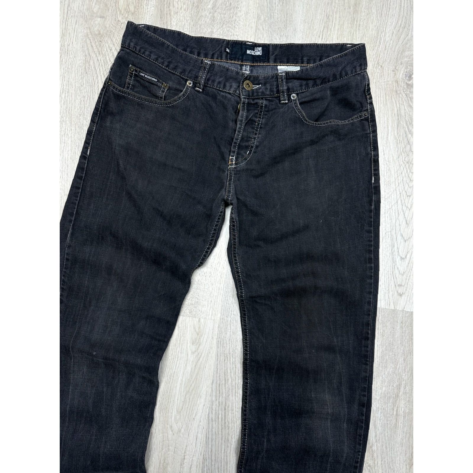 Moschino Love Moschino Jeans Denim Pants Mens Size 34 Gray Cotton Dubai 34 in Inseam 34 Mens Jeans Size US 34 / EU 50 - 6 Thumbnail