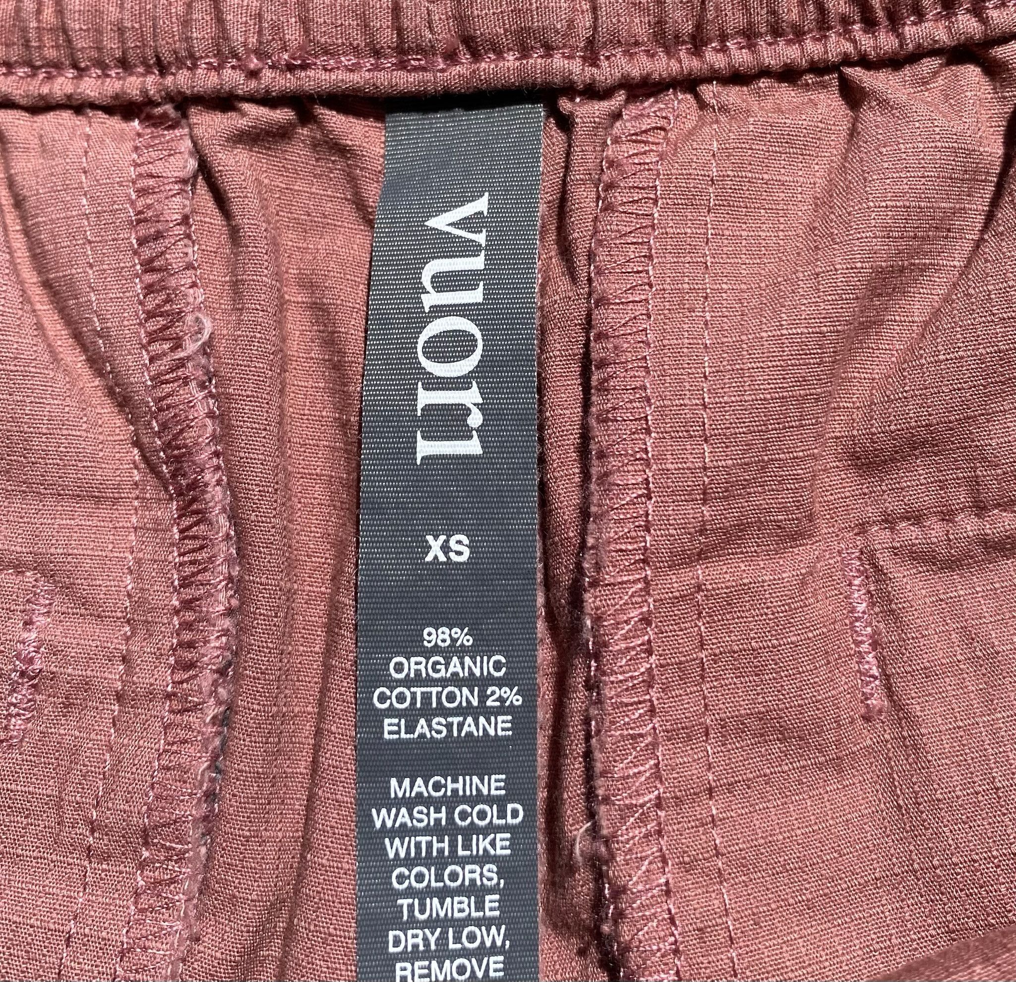 Vuori Vuori Ripstop Mauve Drawstring Cotton Blend Shorts XS Size 27" / US 4 / IT 40 - 3 Thumbnail