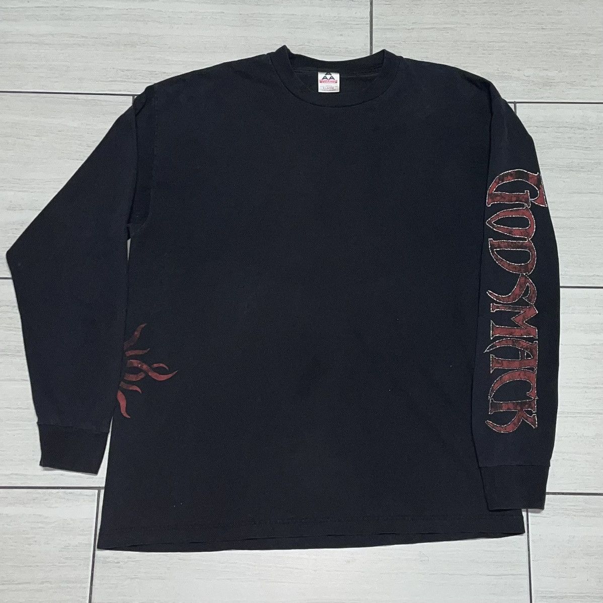 Band Tees × Vintage Godsmack 2000 Longsleeve RARE Size US XL / EU 56 / 4 - 2 Thumbnail