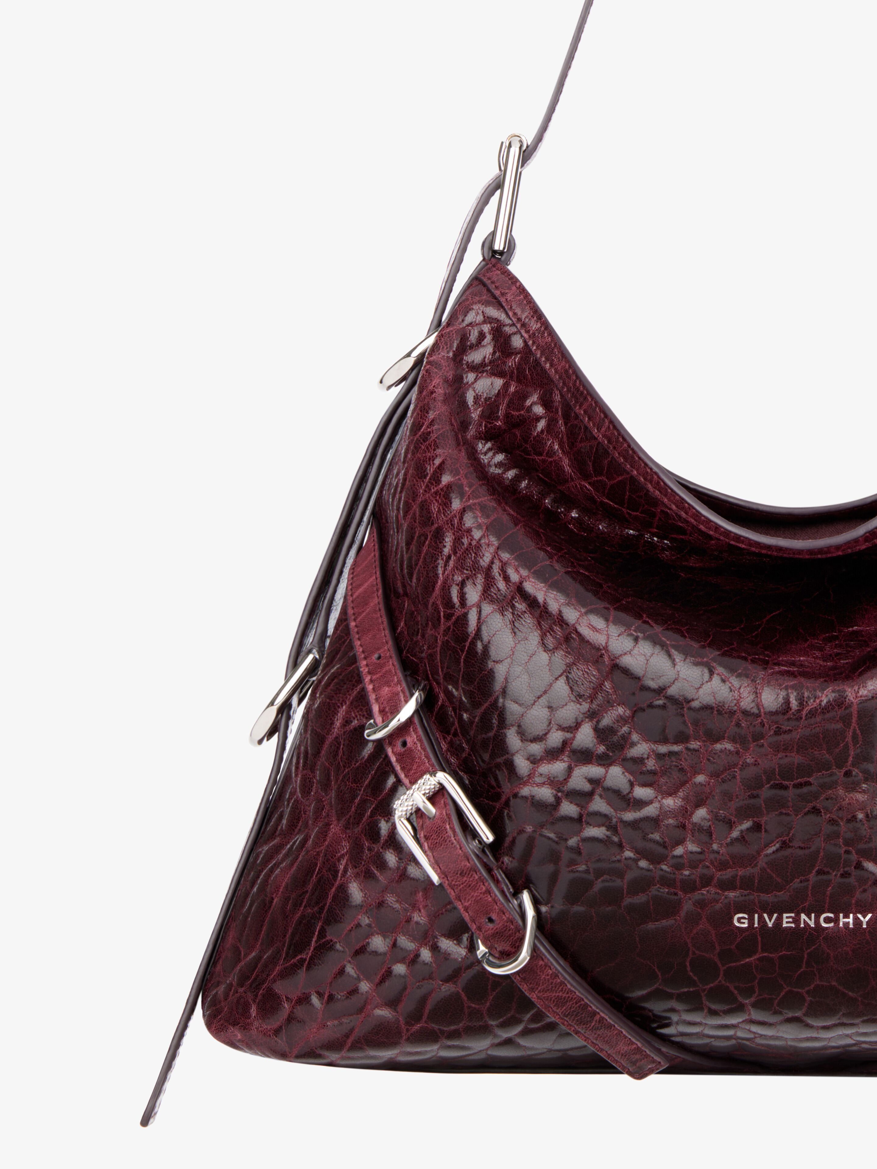 Givenchy o1w1db10426 Size: OS / Voyou Medium Bag in Oxblood Red Size ONE SIZE - 6 Thumbnail