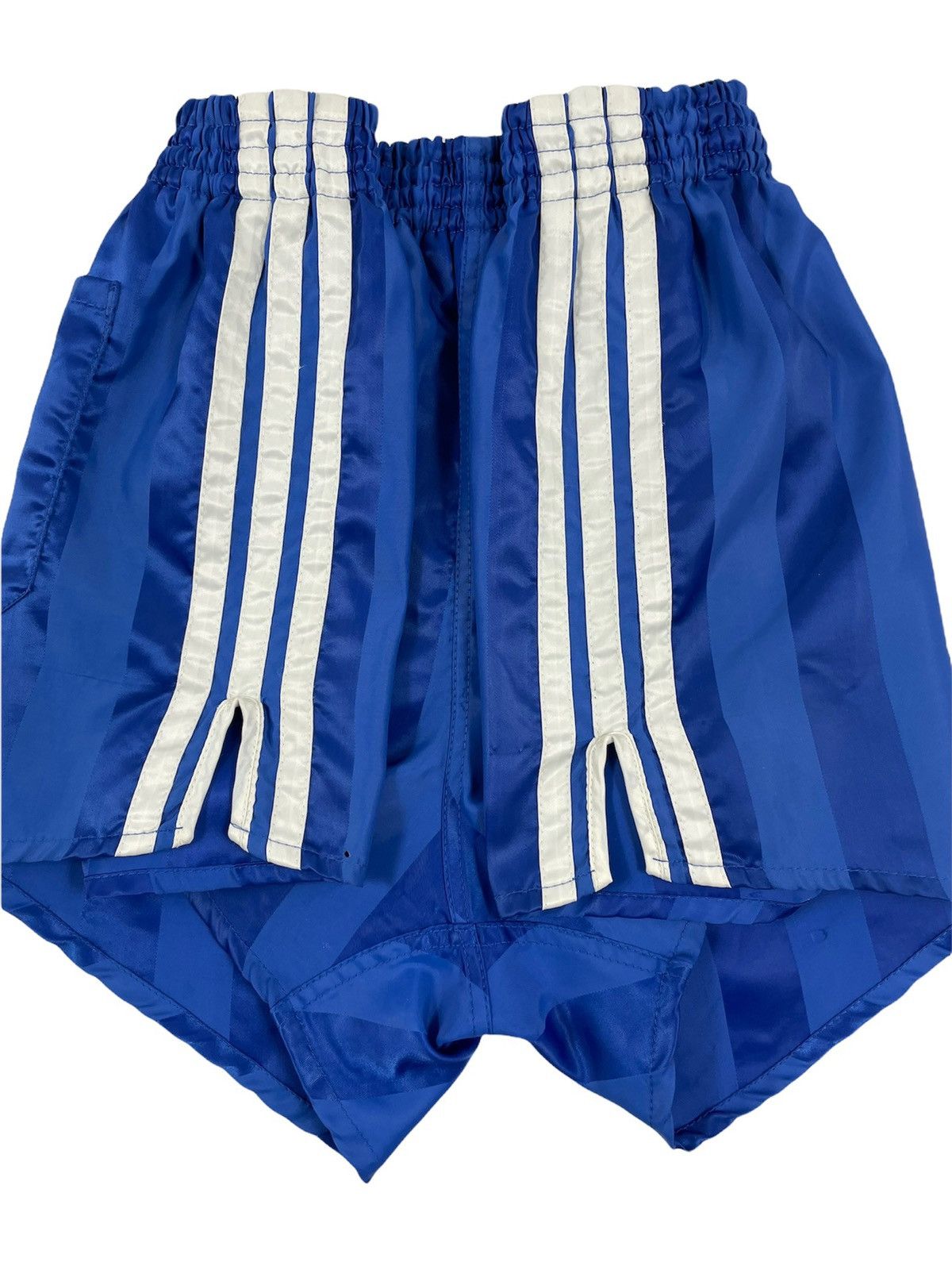 Adidas 70 ADIDAS West Germany 3-Stripes Nylon Sprinter Glanz Shorts Size US 32 / EU 48 - 7 Thumbnail