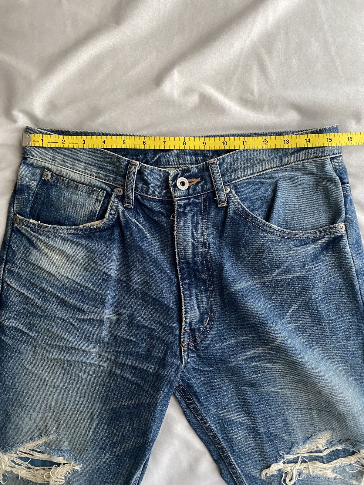 Isamu Katayama Backlash Isamu katayama backlash Cow Leather Patch Denim Size US 32 / EU 48 - 8 Thumbnail