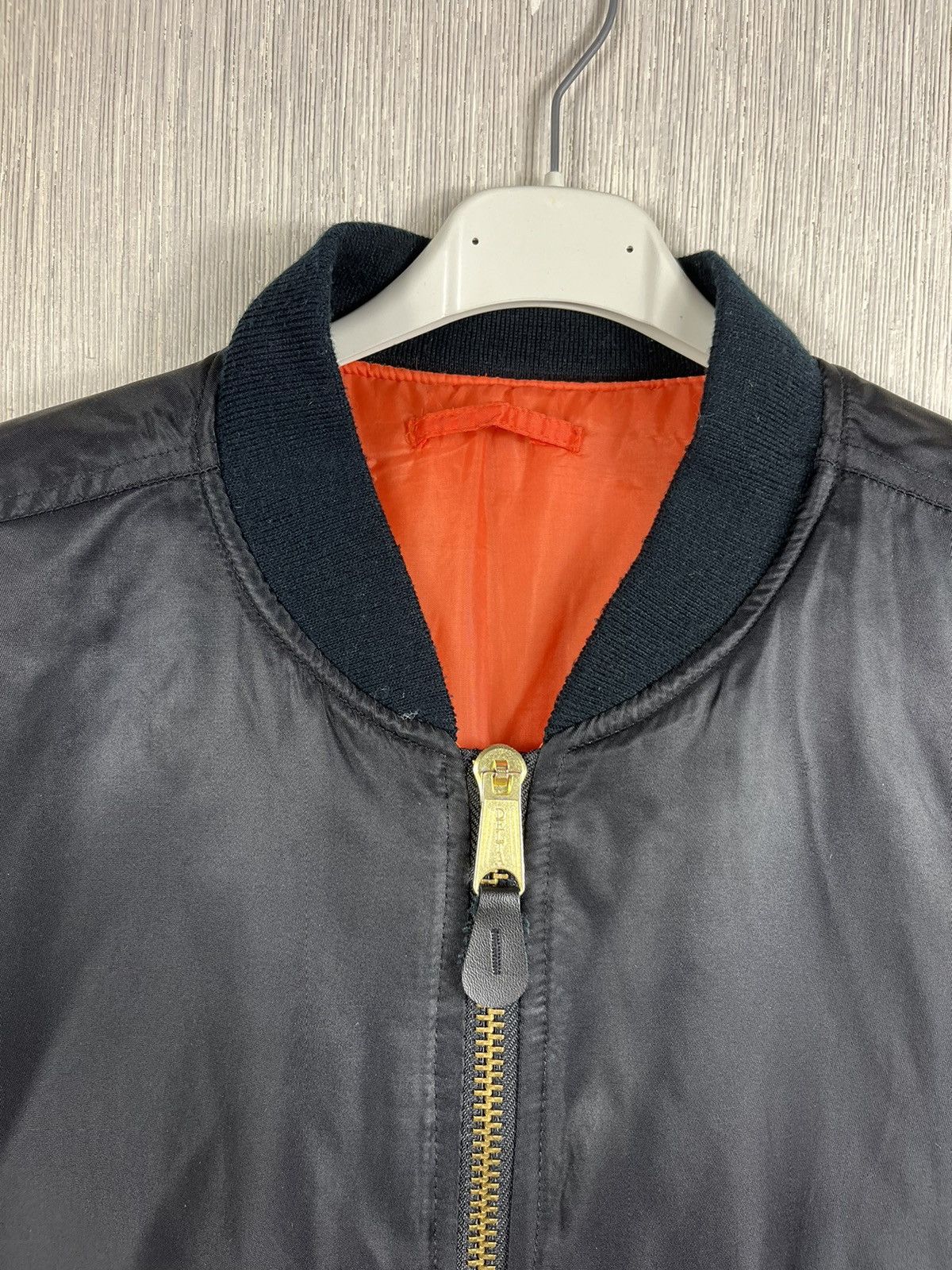 Vintage Vintage MA-1 military nylon bomber boxy jacket flyers Size US S / EU 44-46 / 1 - 11 Thumbnail