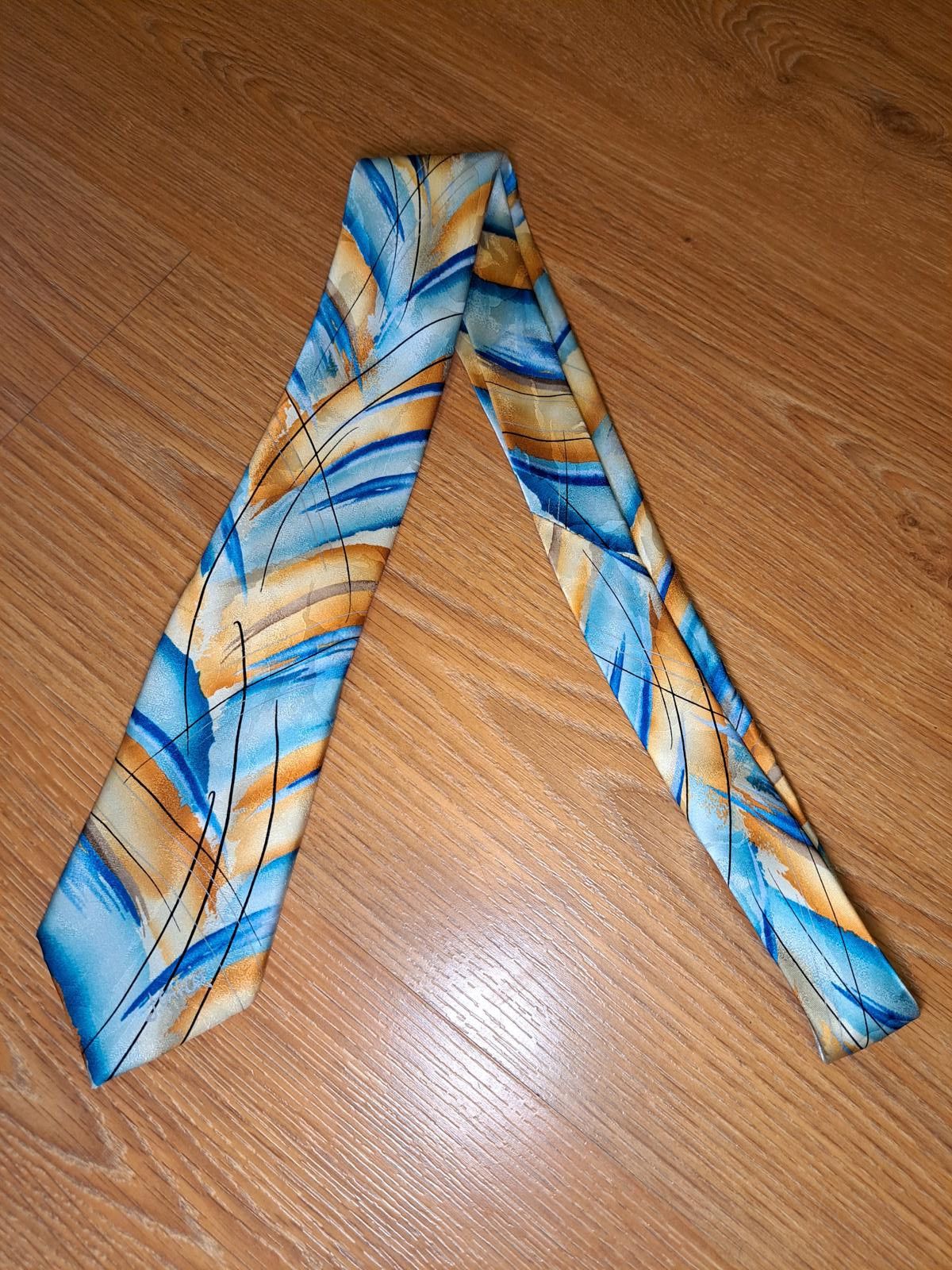 Other Jerry Garcia 100% Silk Tie Multicolor Abstract Art Long Size ONE SIZE - 5 Thumbnail