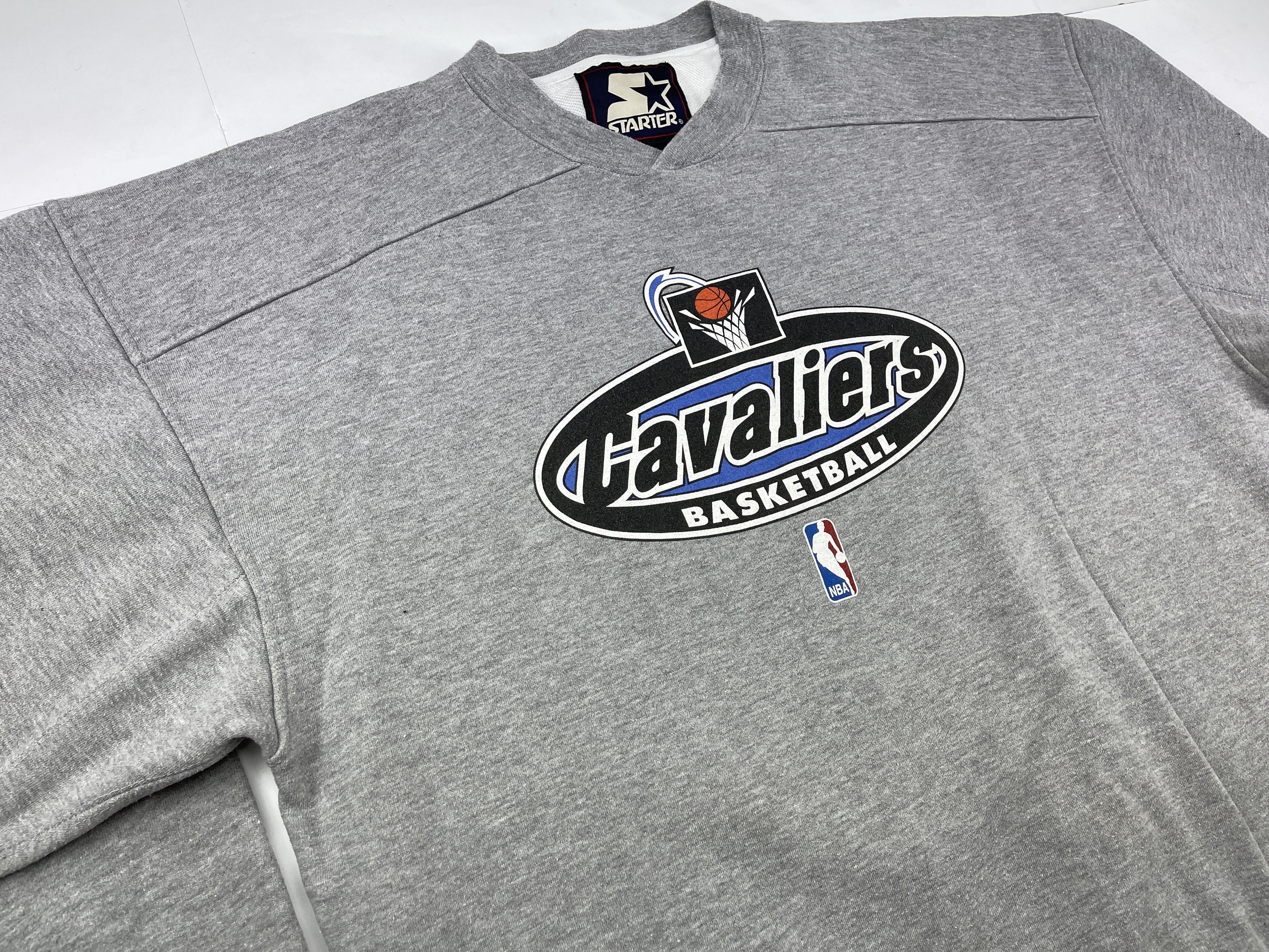 NBA STARTER Cleveland Cavaliers sweatshirt vintage NBA XXL Size US XXL / EU 58 / 5 - 5 Thumbnail