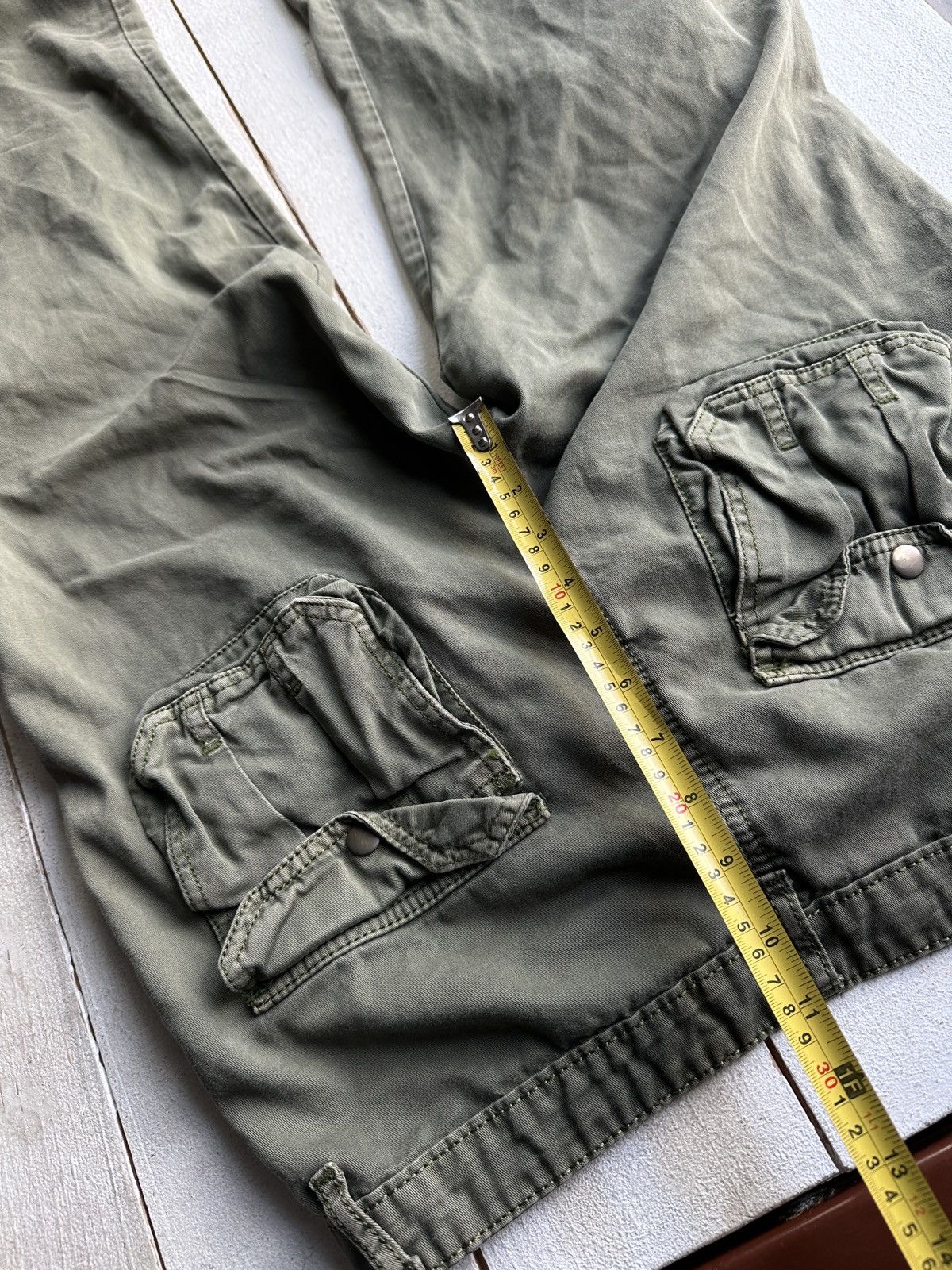 Other 🚨RARE 90s MULTIPOCKET Stone Wash OLIVE GREEN Jeans Mens 30 Size US 30 / EU 46 - 16 Thumbnail