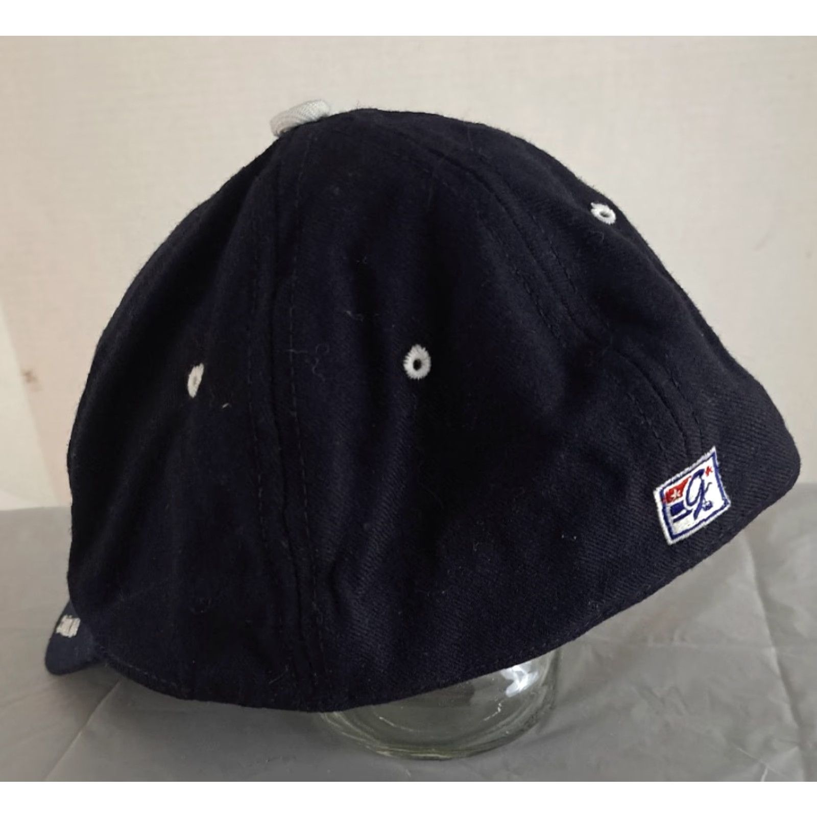 Vintage VINTAGE The Game Hat Wool Fitted 7 1/4 Navy Blue Embroidered Tar Heels Basketball Cap Men Women Unisex Adults Size ONE SIZE - 3 Thumbnail