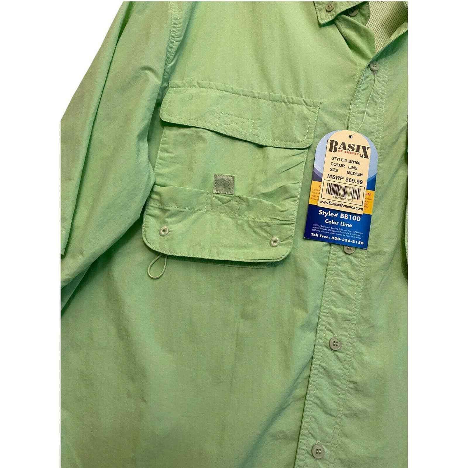Banana Republic Banana Boat Size Med Vented Fishing Shirt Short Sleeve NWT Size US M / EU 48-50 / 2 - 3 Thumbnail