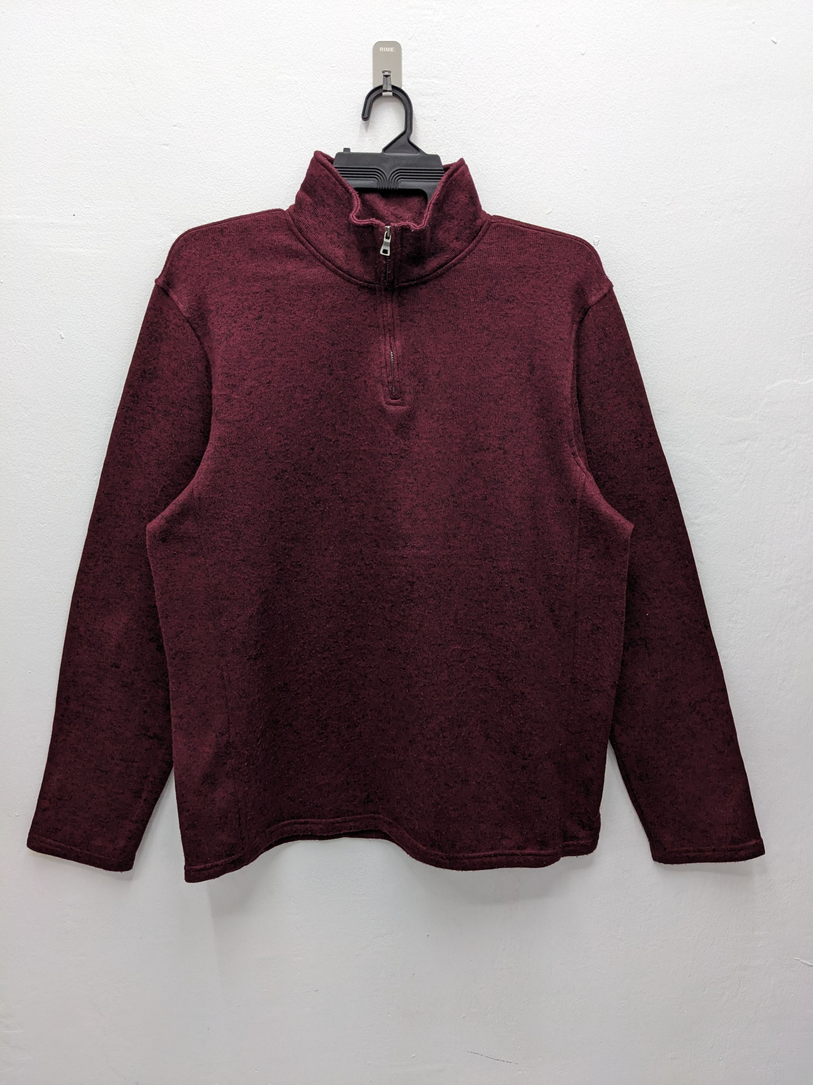 Japanese Brand Urban Pipeline Men's Quarter-Zip Mock Neck Sweatshirt Size US XXL / EU 58 / 5 - 2 Thumbnail