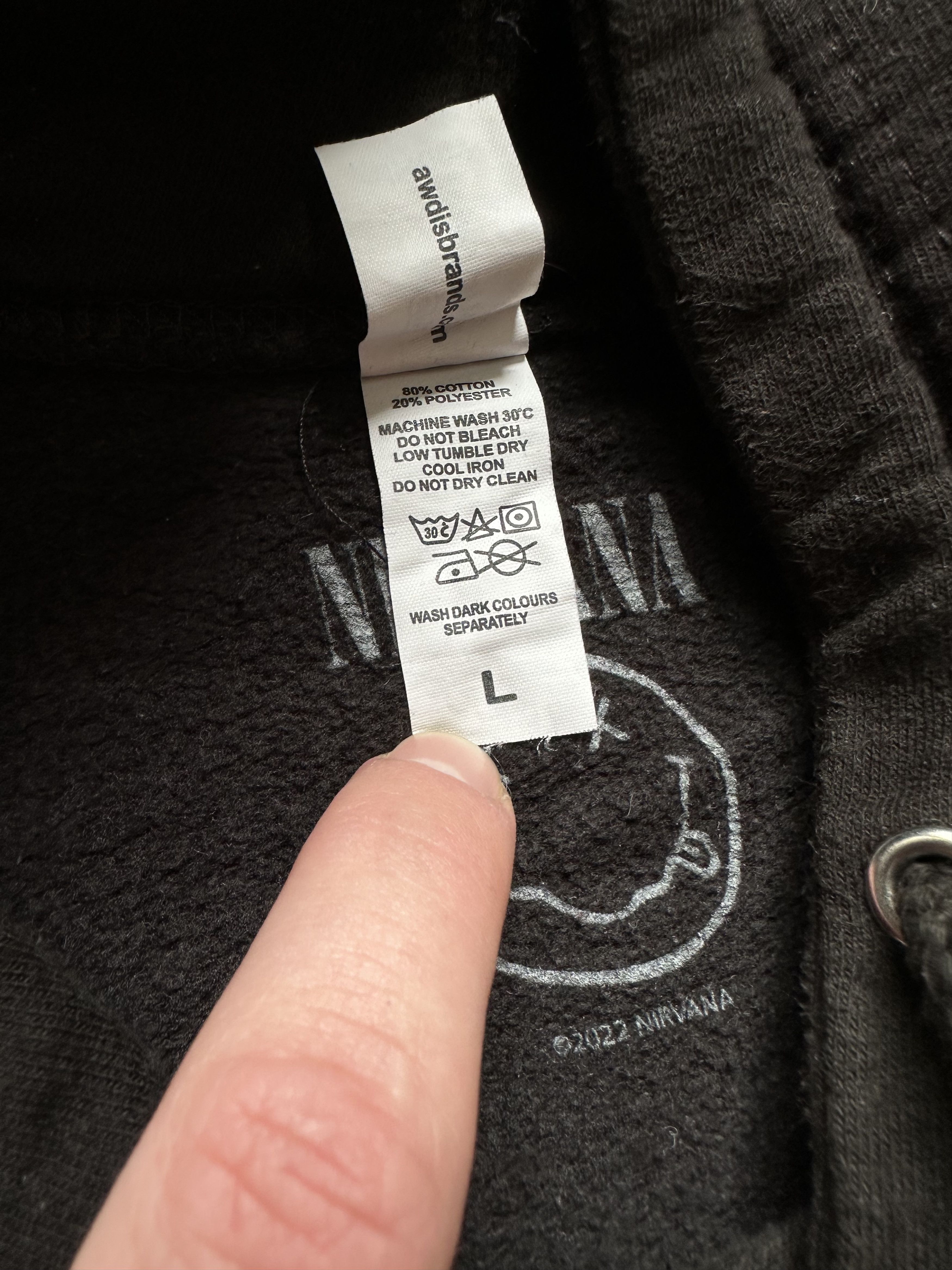 Nirvana Nirvana nevermind hoodie Size US L / EU 52-54 / 3 - 5 Thumbnail
