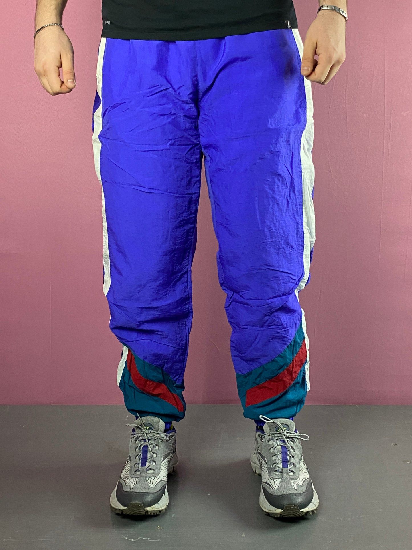Vintage 90s Vintage Men's Size Tape Track Pants - XL Size US 38 / EU 54 - 2 Thumbnail