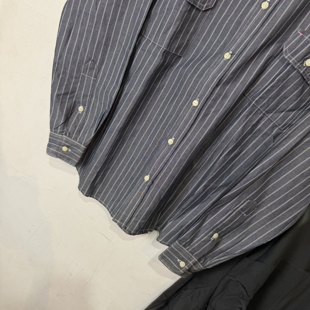 Huf HUF stripe hickory two pocket outer button up Size US M / EU 48-50 / 2 - 5 Thumbnail
