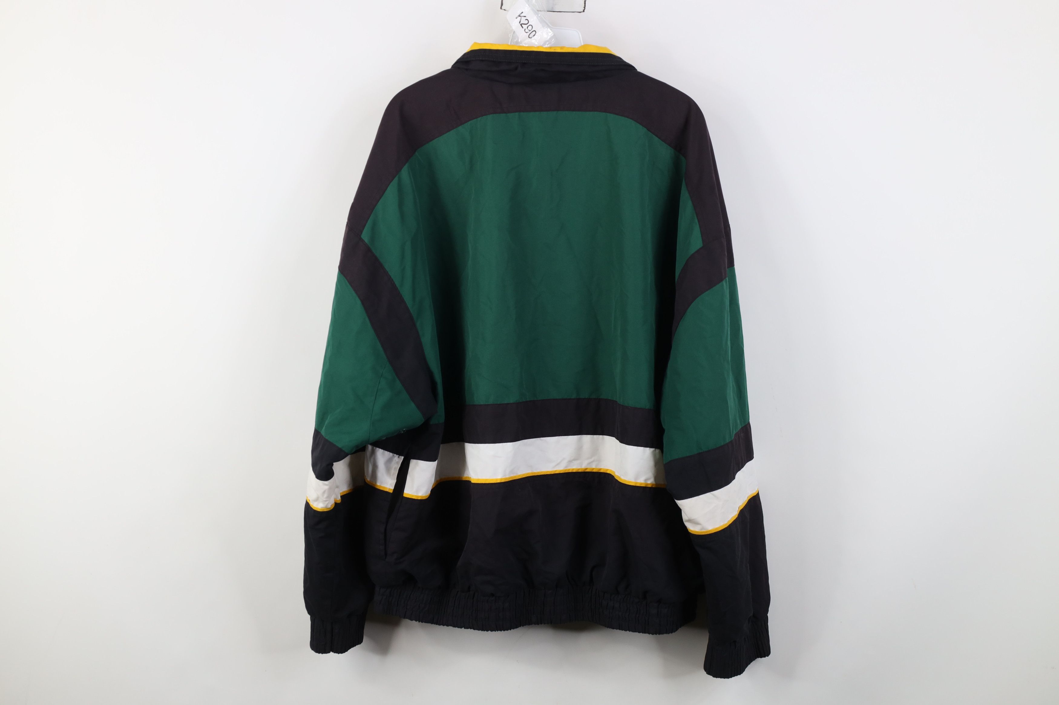 Vintage Vintage 90s Streetwear Striped Lined Windbreaker Jacket Size US XL / EU 56 / 4 - 14 Thumbnail