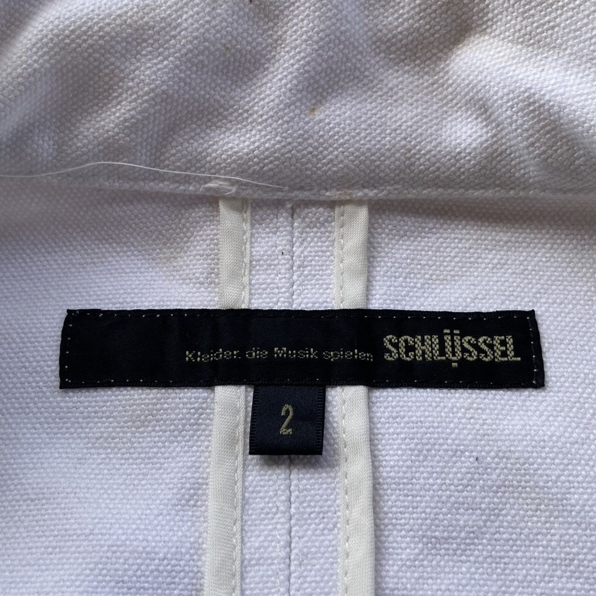 Schlussel 🇯🇵 SCHLUSSEL DOUBLE COLLAR DENIM + COWHIDE JACKET Size US M / EU 48-50 / 2 - 17 Thumbnail