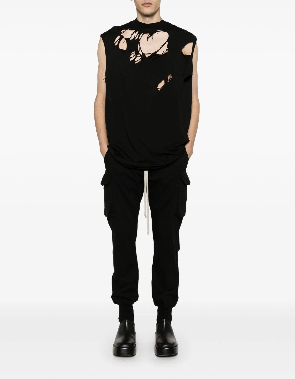 Rick Owens Drkshdw Sleveless tee Size US L / EU 52-54 / 3 - 8 Thumbnail