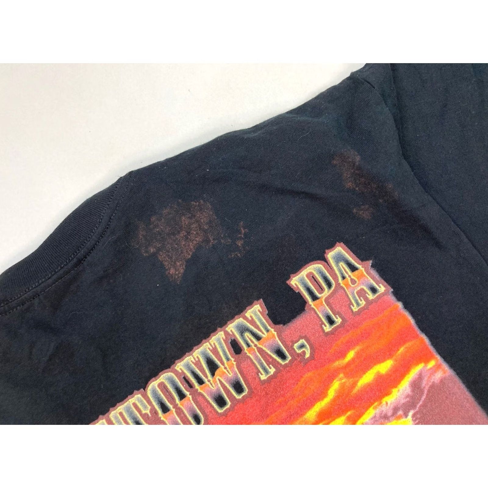 Gildan VINTAGE Motorcycle Rally Johnstown Pennsylvania 2005 Graphic T-shirt Men Large Size US L / EU 52-54 / 3 - 4 Thumbnail