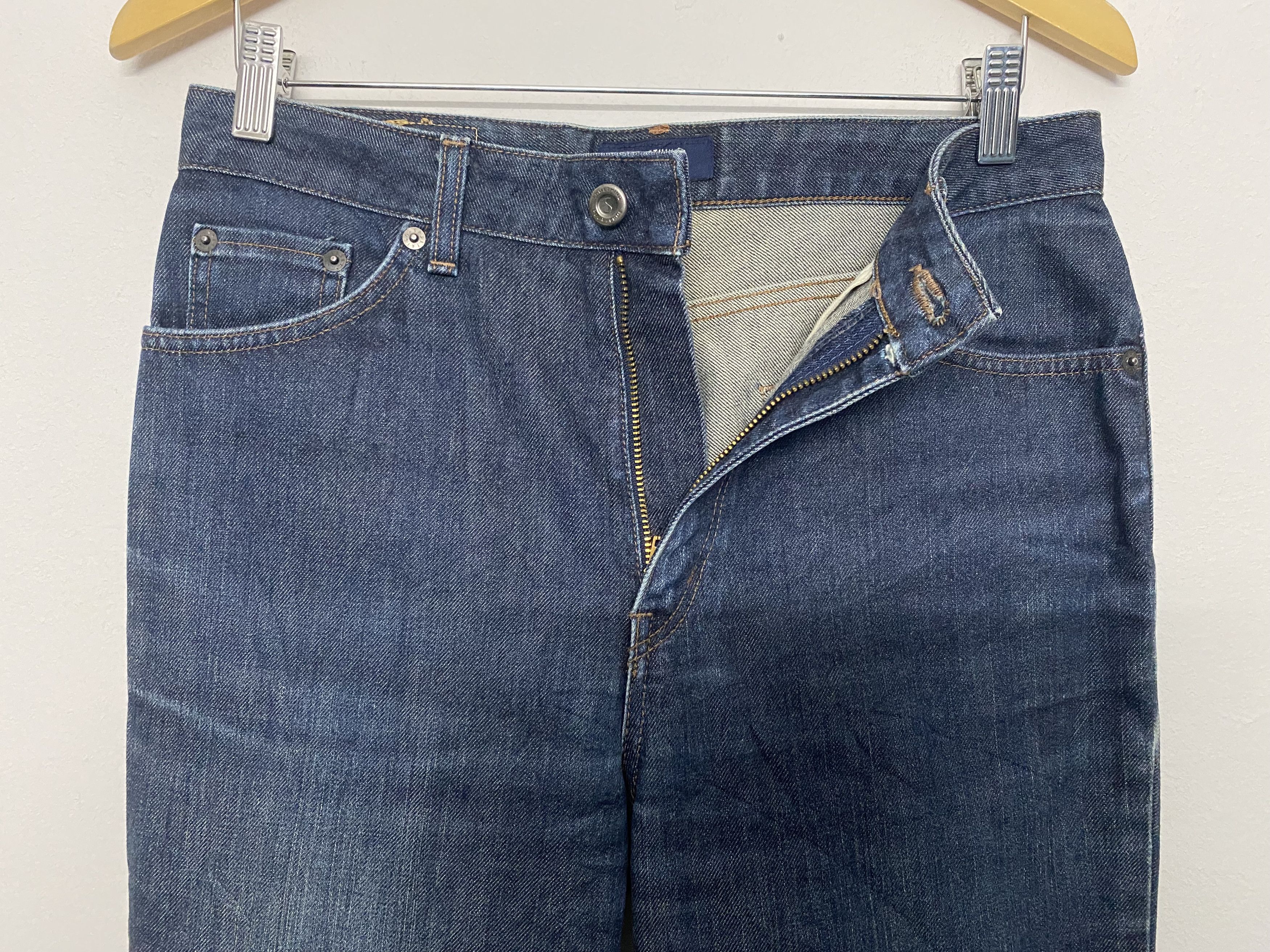 Edwin Vtg Edwin 'Something' Sophia Pour Femme High Waisted Jeans Size 32" / US 10 / IT 46 - 7 Thumbnail
