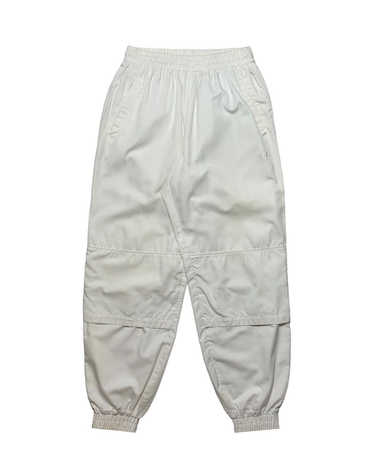 image of Fred Perry Jogger Pants in White, Men's (Size 30)