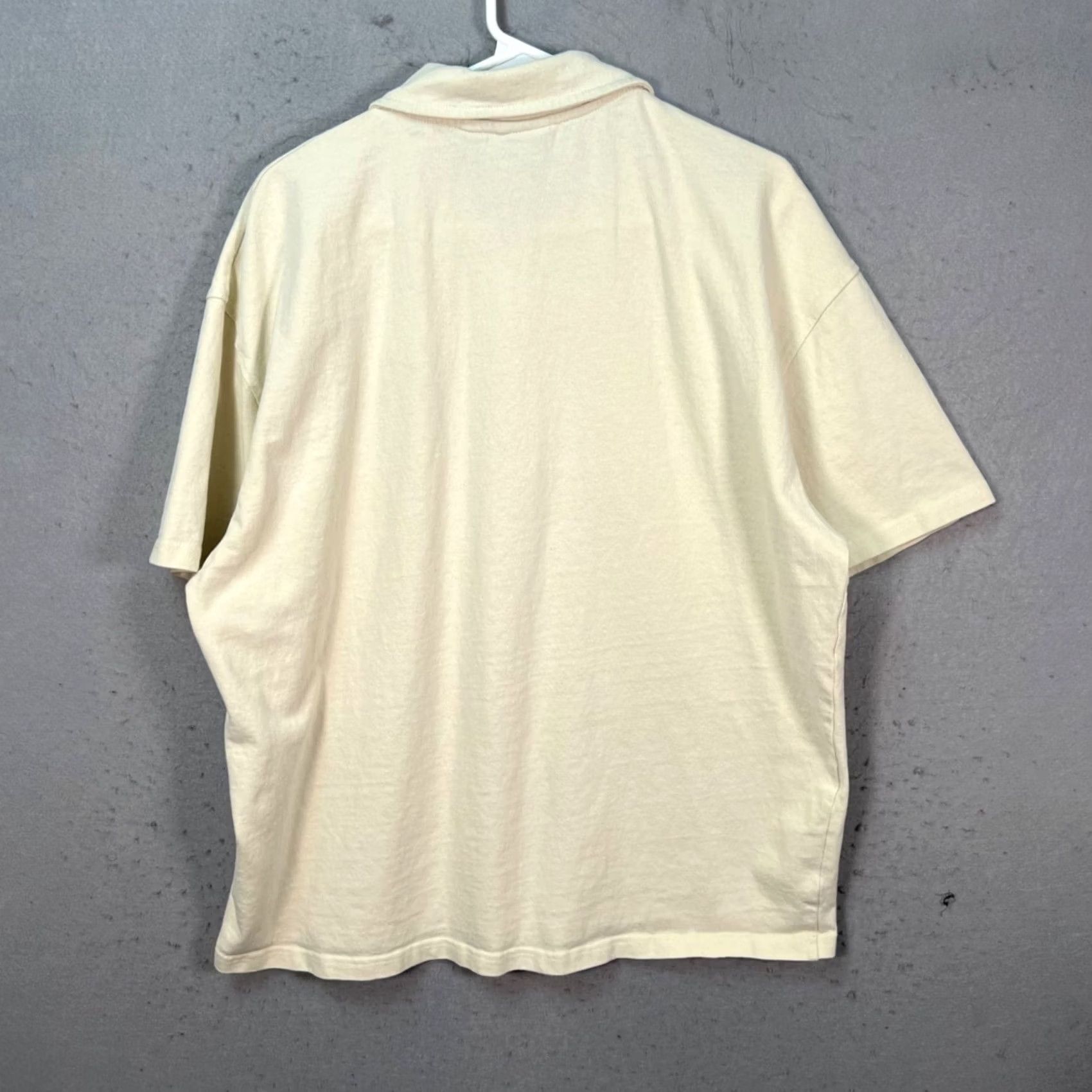 Deus Ex Machina Deus Mens Size Large Stokes Embroidered Beige Polo Shirt Shirt Adult Mens Large Beige Embroidered Polo - Size US L / EU 52-54 / 3 - 2 Thumbnail