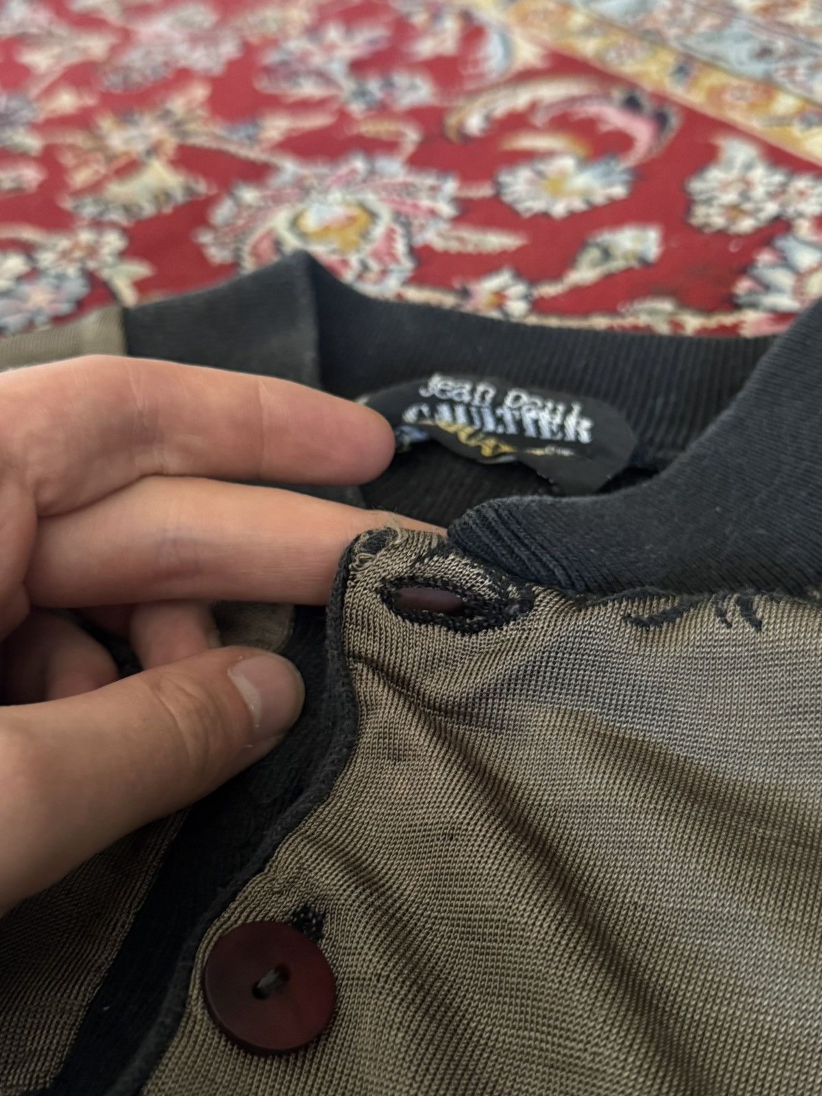 Jean Paul Gaultier Jean paul gaultier equator long sleeve polo Size US M / EU 48-50 / 2 - 12 Thumbnail