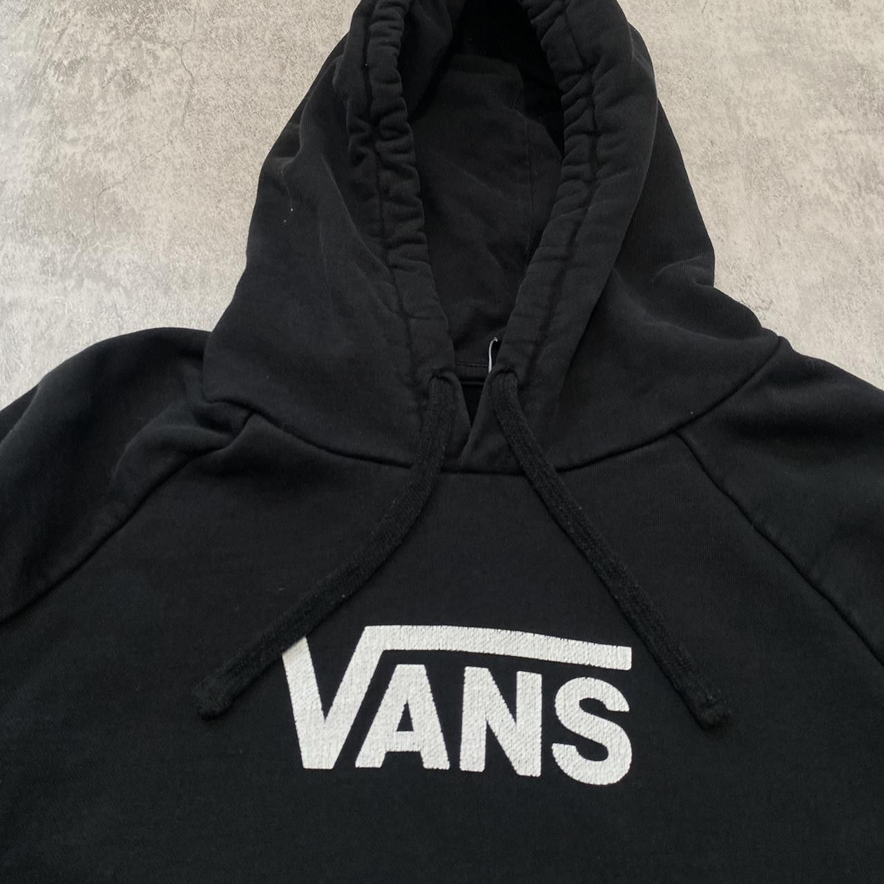 Vans Black Vans cropped hoodie Vintage y2k rap hip hop Size M / US 6-8 / IT 42-44 - 3 Thumbnail