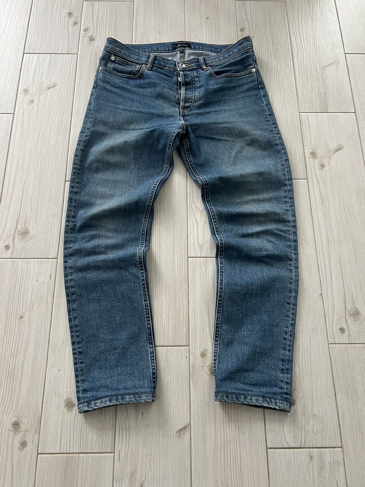 A.P.C. A.P.C Petit Standard Blue Jeans Pants Size 30 Size US 30 / EU 46 - 2 Thumbnail