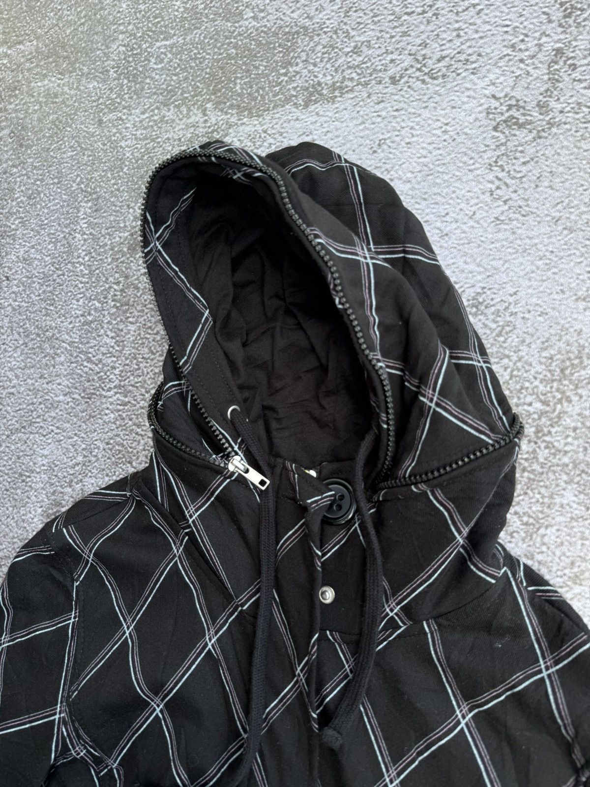 Japanese Brand Fishbone bono hoodie jacket style Ifsixwasnine lgb Size US S / EU 44-46 / 1 - 8 Thumbnail