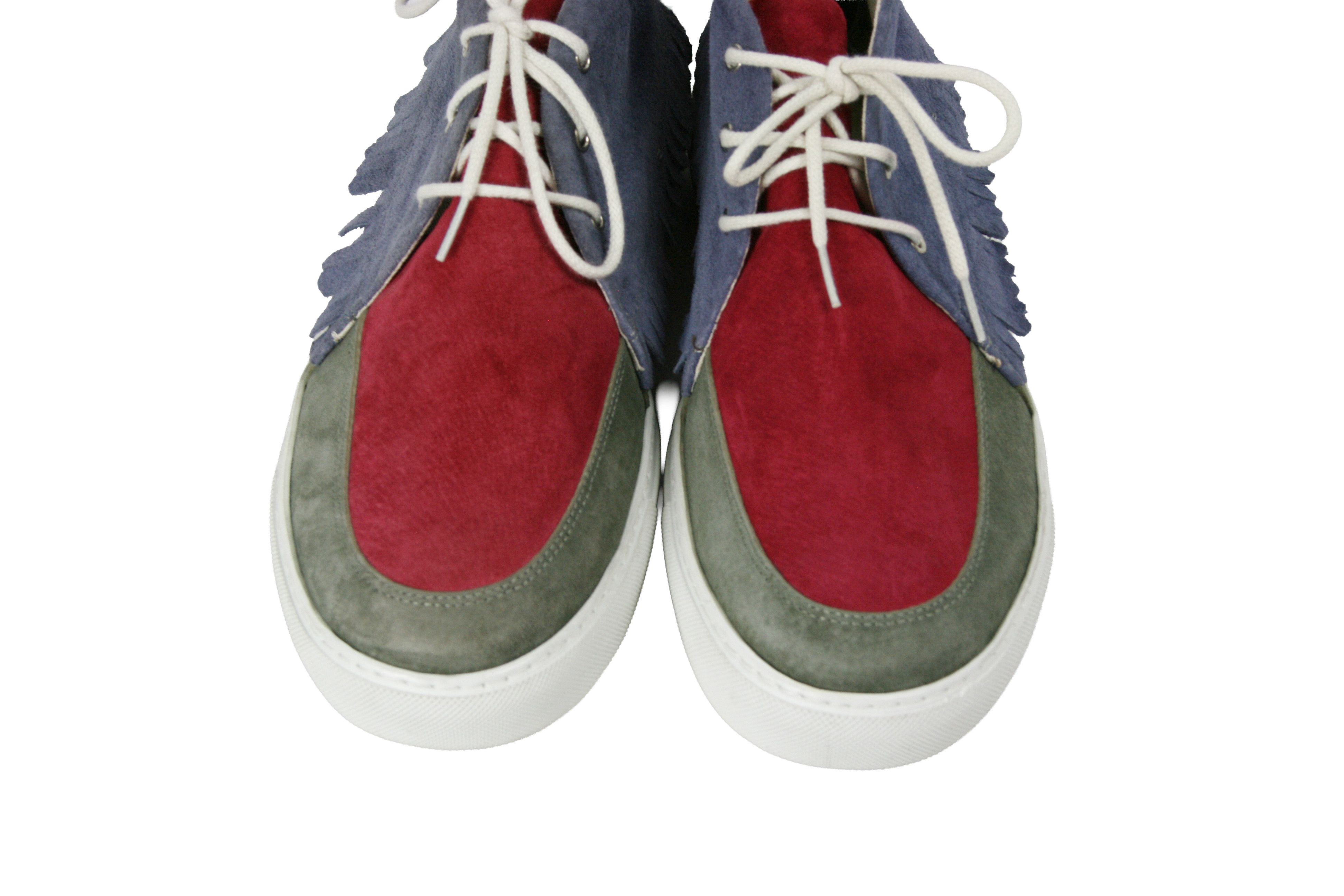 Comme des Garcons X The Generic Man 2013 Patchwork Mohawk Sneakers Size US 9.5 / EU 42-43 - 5 Thumbnail