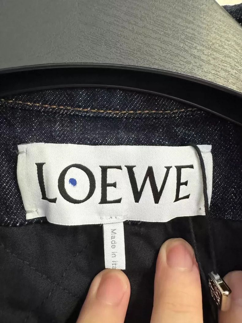 Loewe loewe Cropped denim shirt 2505-Nextarrow Size XS / US 0-2 / IT 36-38 - 3 Thumbnail