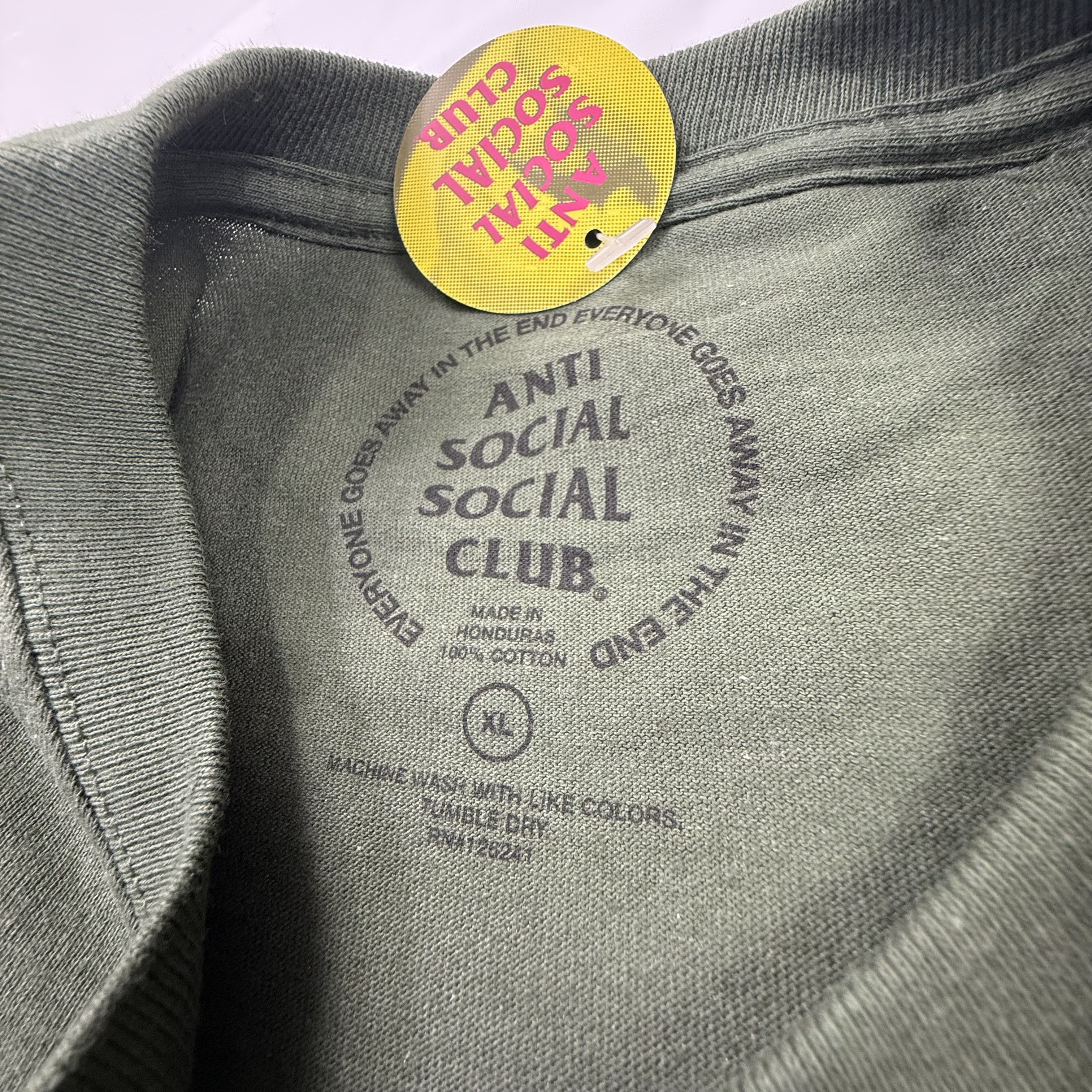 Anti Social Social Club Anti Social Social Club Burn It Down T-Shirt Mens XL Size US XL / EU 56 / 4 - 5 Thumbnail
