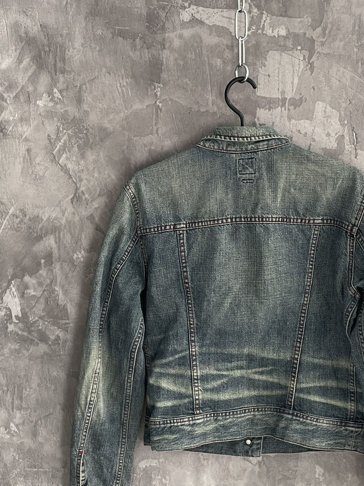 Hysteric Glamour × Japanese Brand × Miss Sixty Vintage Y2K Miss Sixty Denim Jacket Size L / US 10 / IT 46 - 10 Thumbnail