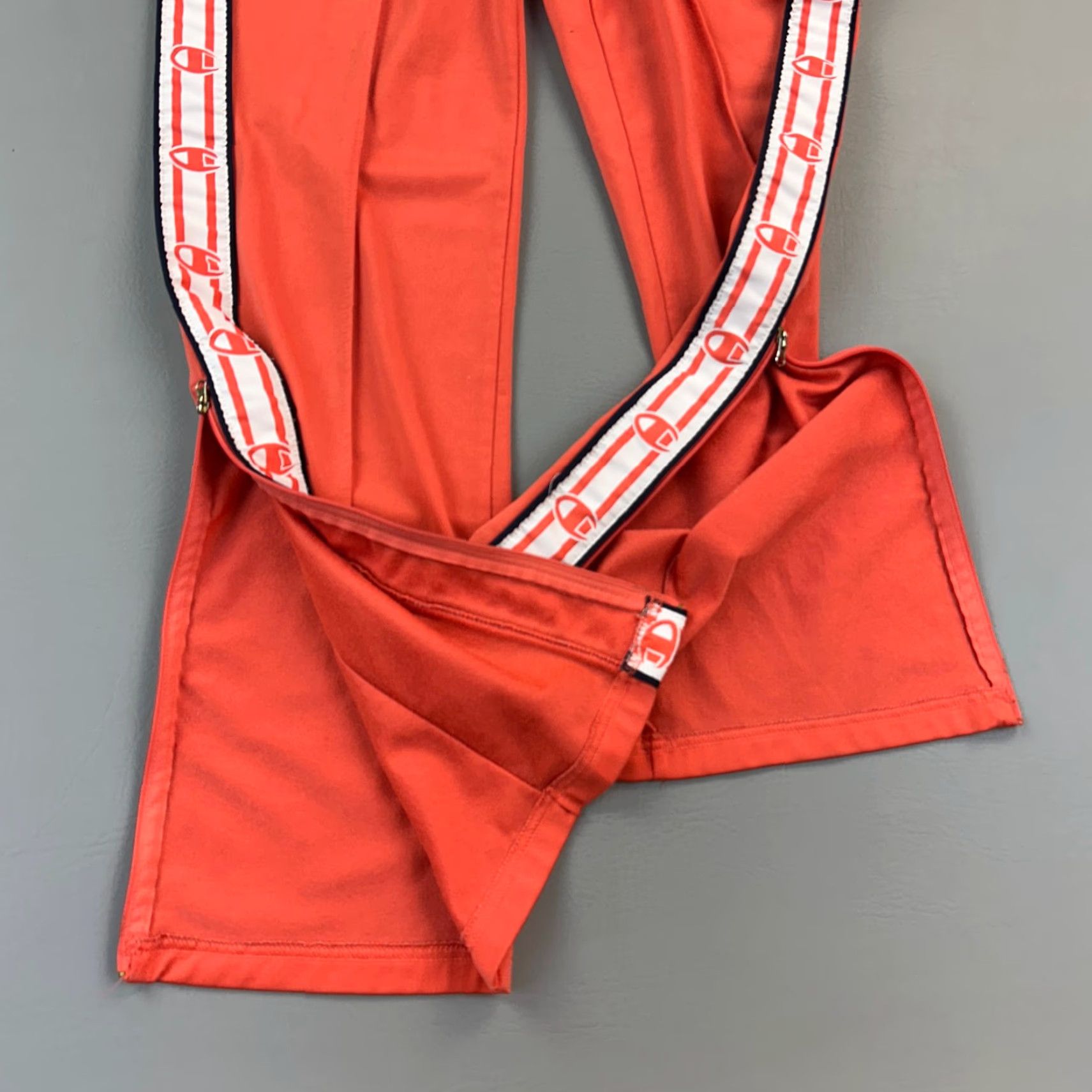 Champion Champion Track Pants Women's XS Paprika Logo Tape Ankle Zip Pull On Active Size 26" / US 2 / IT 38 - 3 Thumbnail