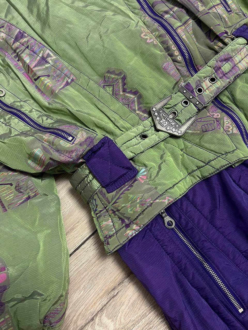 Other Kaelin Vintage One Piece Suit Ski Insulated EUR 40 US 10 Size M / US 6-8 / IT 42-44 - 9 Thumbnail