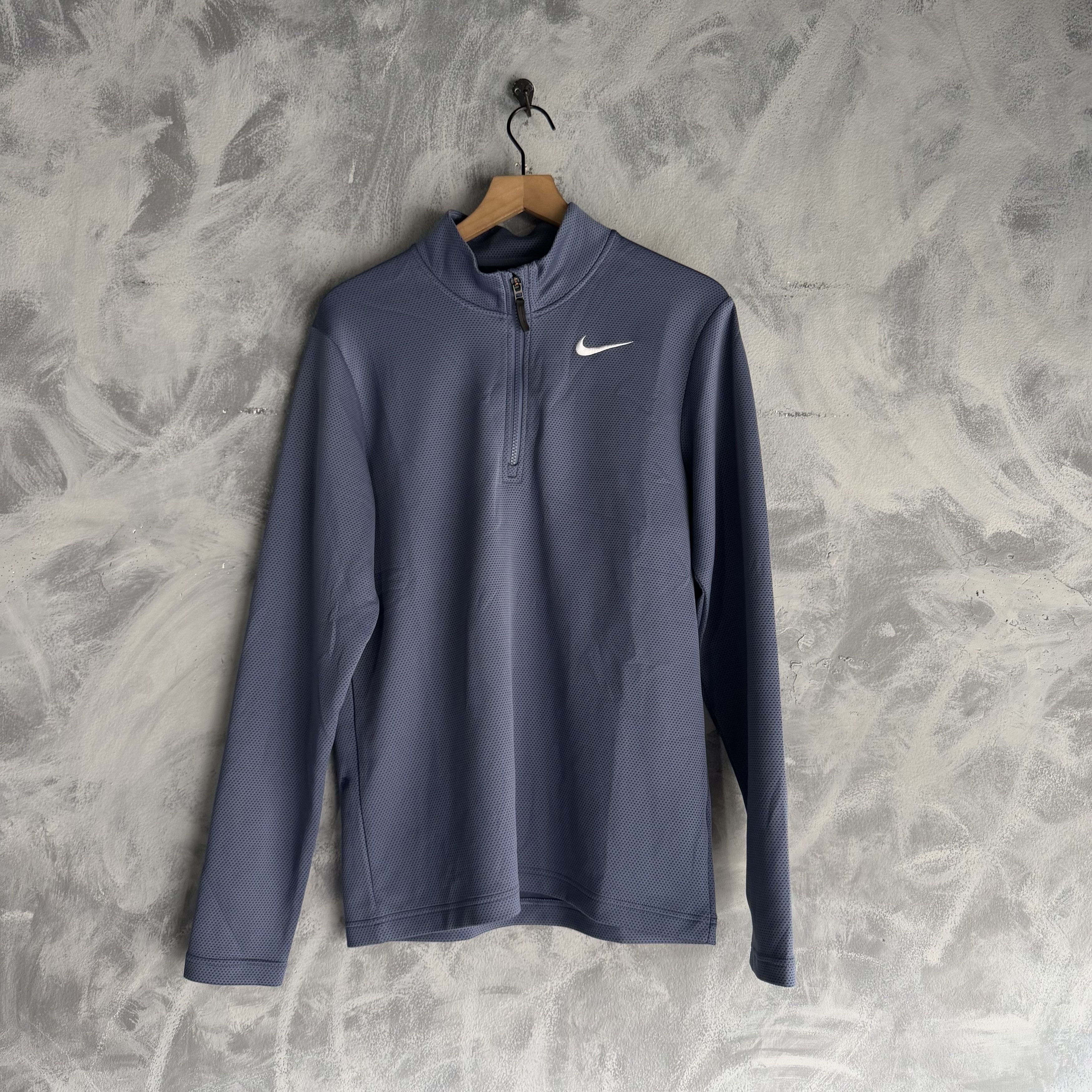 Nike Nike Quarter Zip Sweater Men's Pullover Athletic Dri-FIT LS Size US S / EU 44-46 / 1 - 1 Thumbnail