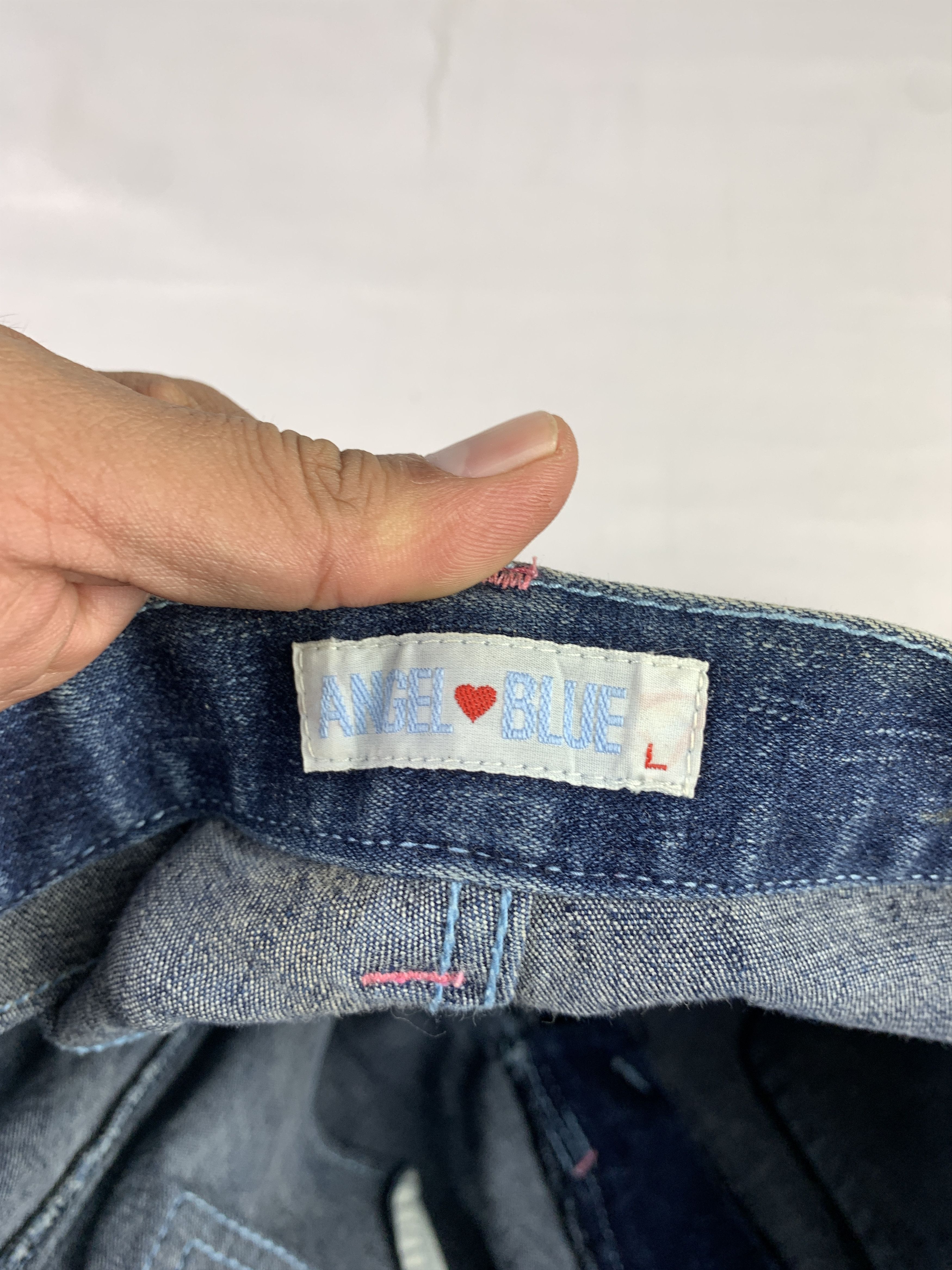 Angel Blue Angel Blue Dark Blue Embroidered Jorts (28) Size 28" / US 6 / IT 42 - 10 Thumbnail