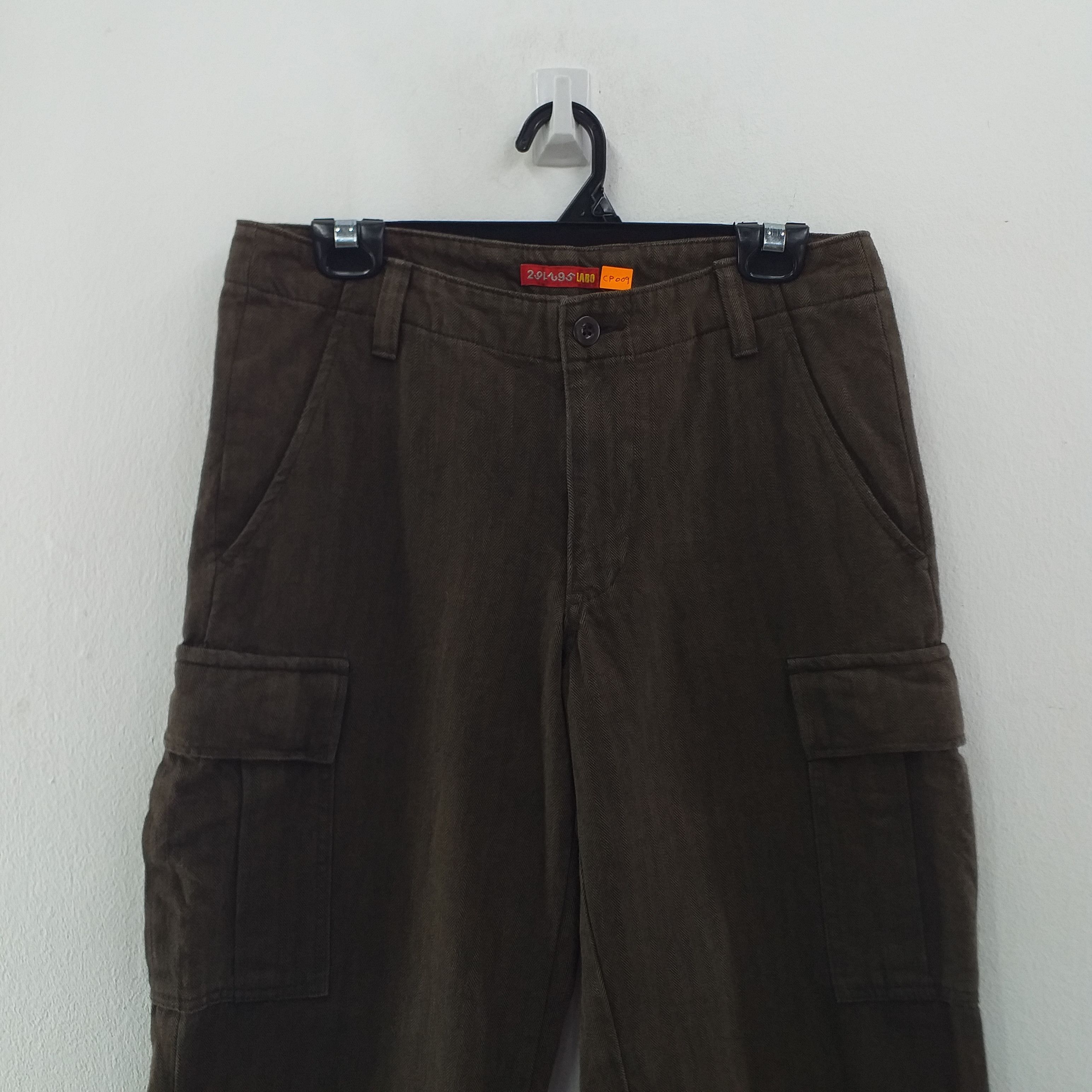 Japanese Brand 291295 Labo Japanese Brand Cargo Pockets Pants -CP009 Size US 30 / EU 46 - 4 Thumbnail