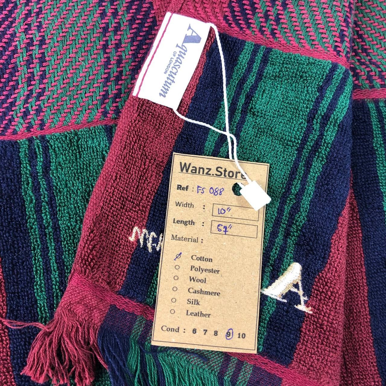 Aquascutum Aquascutum Scarf / Muffler / Neckwear FS088 Size ONE SIZE - 3 Thumbnail