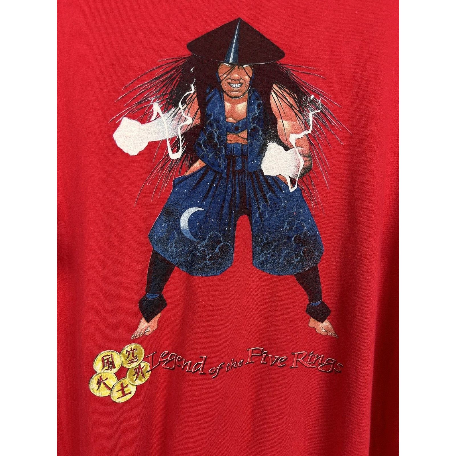 The Game Legend Of The Five Rings 2000 Fire Shadow Pre Tournament Tee Size US XL / EU 56 / 4 - 2 Thumbnail